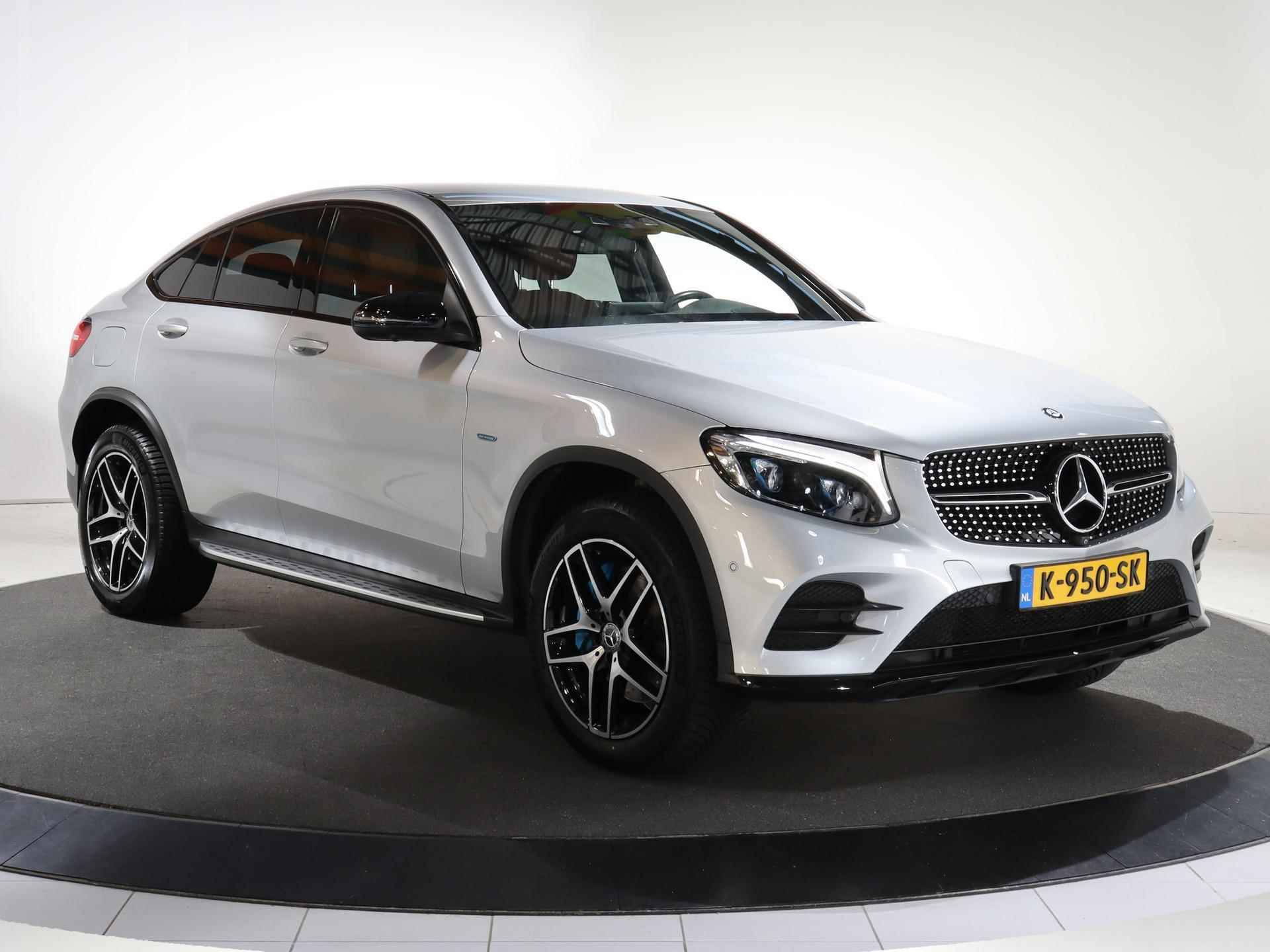 Mercedes-Benz GLC-klasse Coupé 350e 4MATIC Edition 1 | Head UP | Memorypakket | Comand | Leder | Burmester | Night Pakket | Sidesteps - 22/24