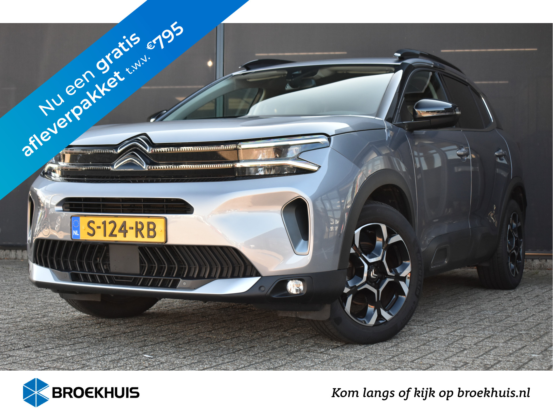 Citroën C5 Aircross 1.2 PureTech Business Plus 130pk Automaat | Leder | Adaptive Cruise | Navigatie | Achteruitrijcamera | Climate Control | Full-LE