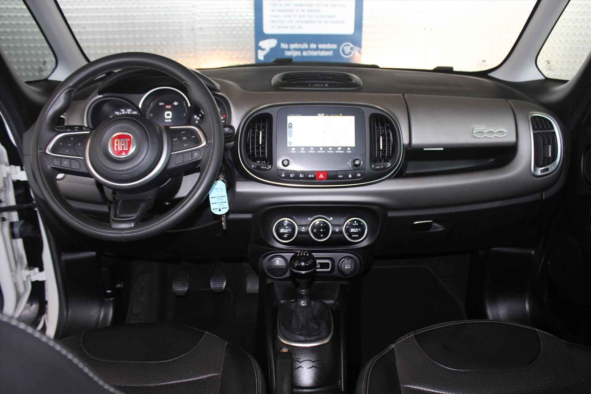 Fiat 500L TwinAir 105pk Lounge, Navi, Pano,Trekhaak, zeer volle auto!! - 18/36