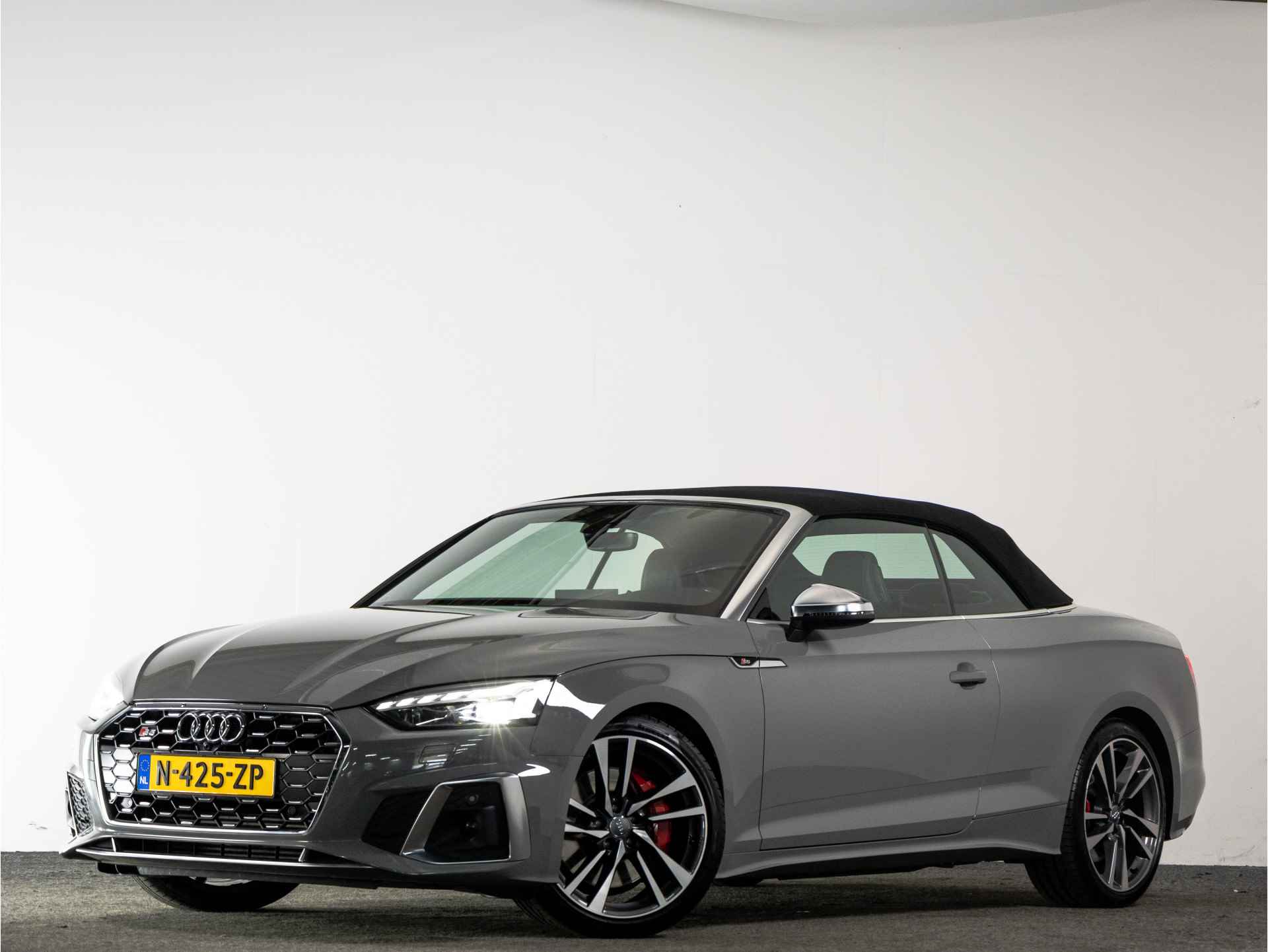 Audi S5 Cabriolet 3.0 TFSI 354 PK QUATTRO | LED-Matrix | Keyless | B&O | Camera | Elektr. Super sportstoelen | - 3/64