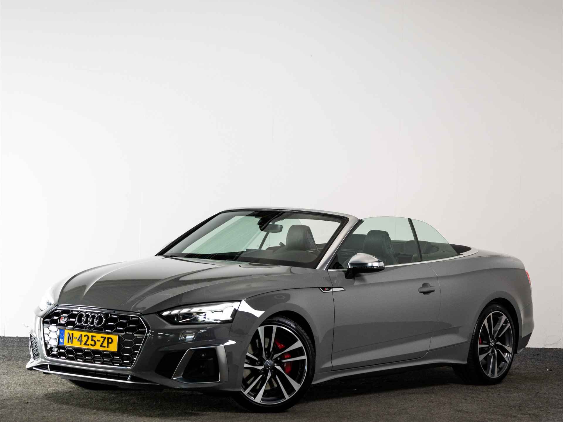 Audi S5 Cabriolet 3.0 TFSI 354 PK QUATTRO | LED-Matrix | Keyless | B&O | Camera | Elektr. Super sportstoelen | - 26/64