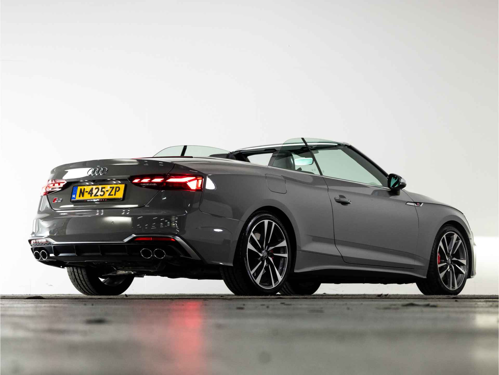 Audi S5 Cabriolet 3.0 TFSI 354 PK QUATTRO | LED-Matrix | Keyless | B&O | Camera | Elektr. Super sportstoelen | - 29/64