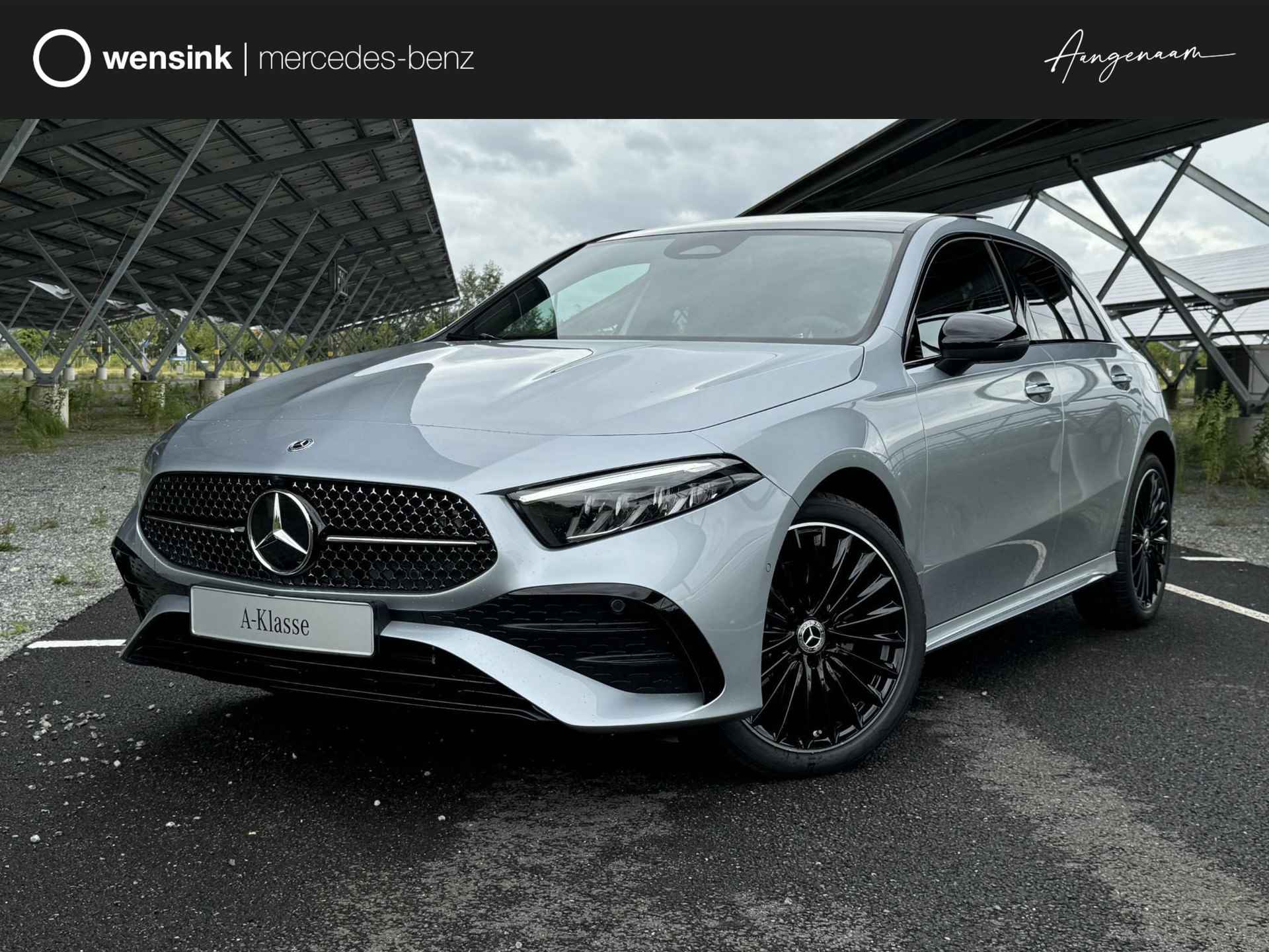 Mercedes-Benz A-klasse 250 e Star Edition AMG Line | Panoramadak | Sfeerverlichting | Stoelverwarming | Parkeercamera |