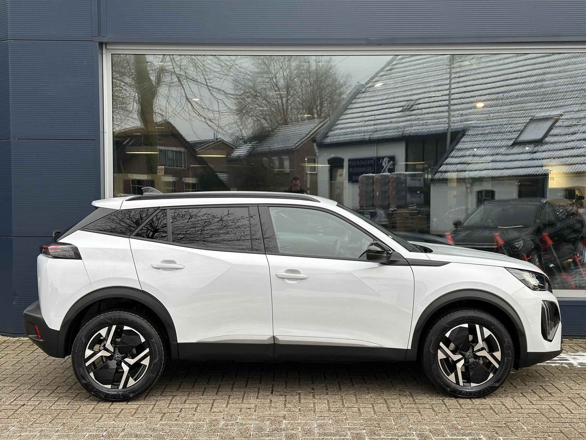 Peugeot 2008 1.2 Turbo 100 PK Allure | € 9.000,- Demo korting!| Navigatie | 360 Graden Camera | Dode Hoek Detectie | Climate Control | LED Verlichting | Cruise Control | 17" Lichtmetalen Velgen | Hoge Zitpositie | Half Lederen Bekleding | - 39/60