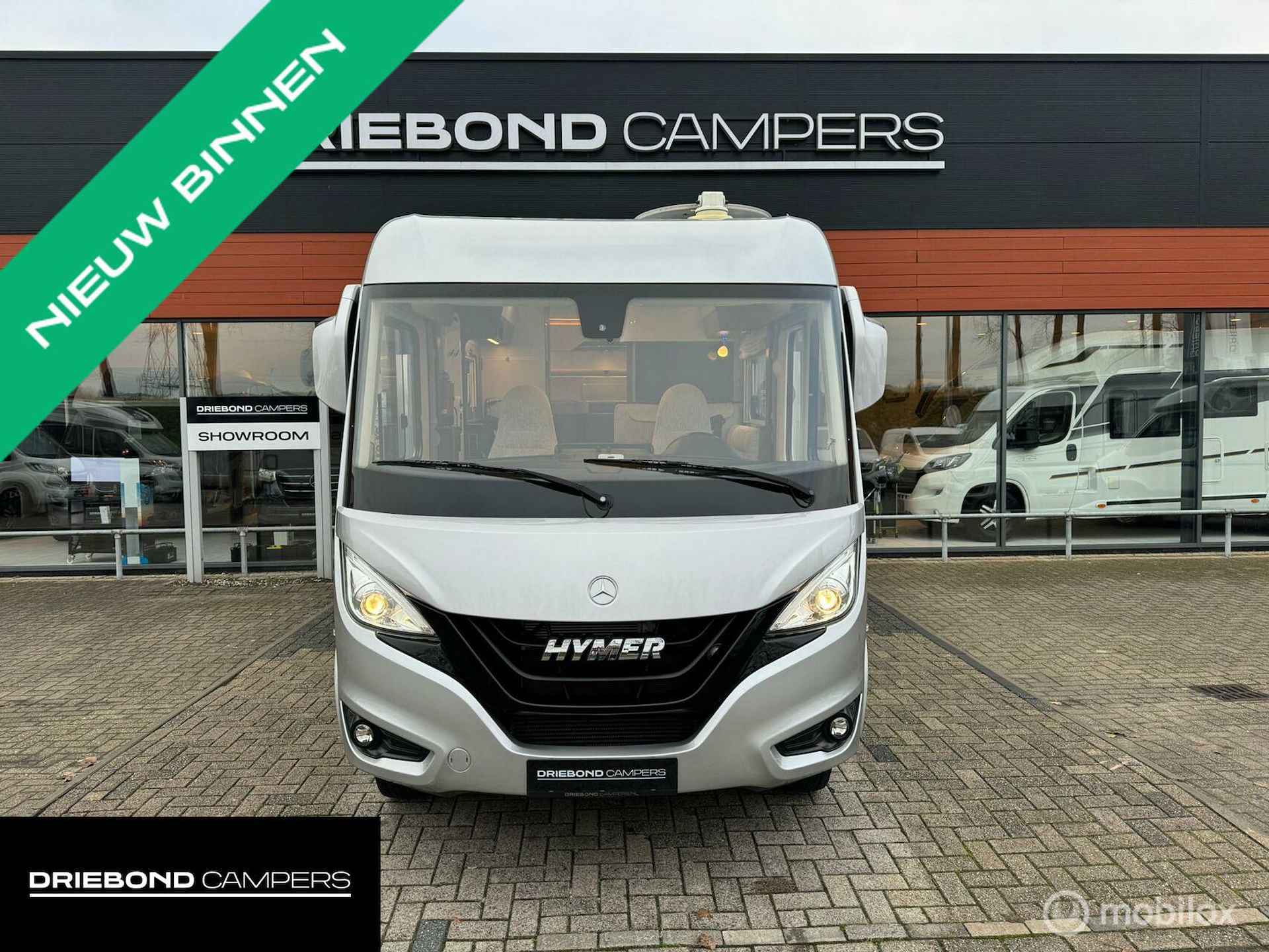 Hymer B580 MC Automaat Enkele Bedden Hefbed XXL Garage Silverline - 2/33