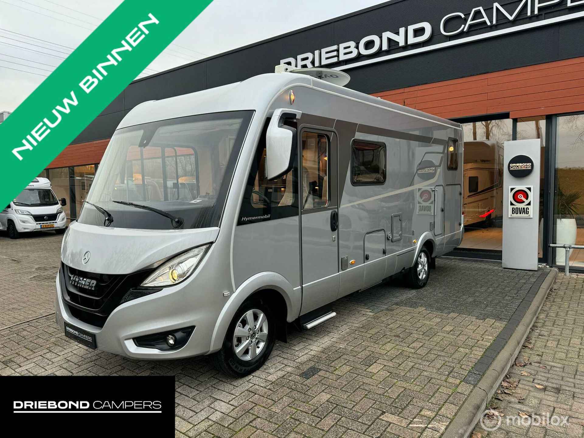 Hymer B580 MC Automaat Enkele Bedden Hefbed XXL Garage Silverline - 3/33