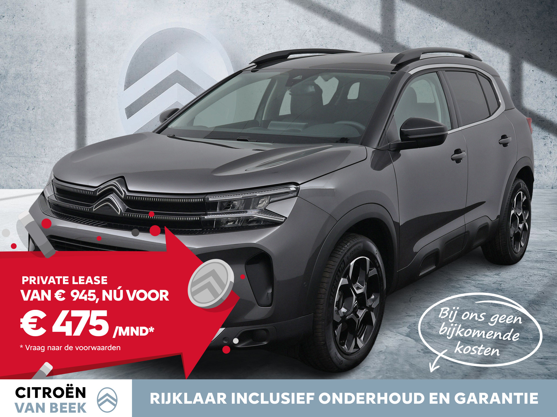 Citroën C5 Aircross Hybrid 136 PK e-DCS6 Automaat Plus Rijklaar | Adaptieve Cruise Control |