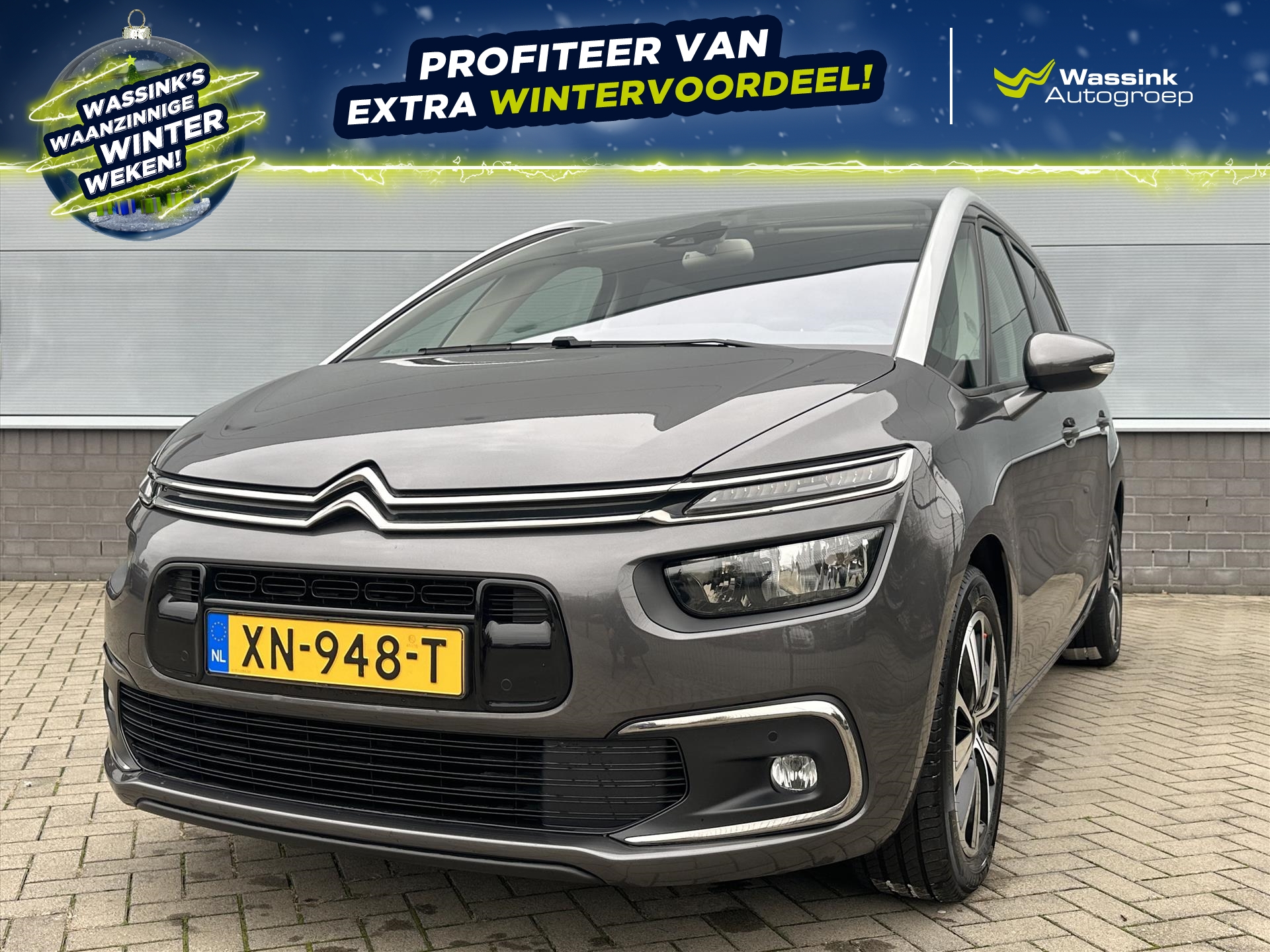 CITROEN C4 Spacetourer 1.2 PureTech 130pk  Business | Automaat | 7-Persoons | Navigatie | Apple Carplay