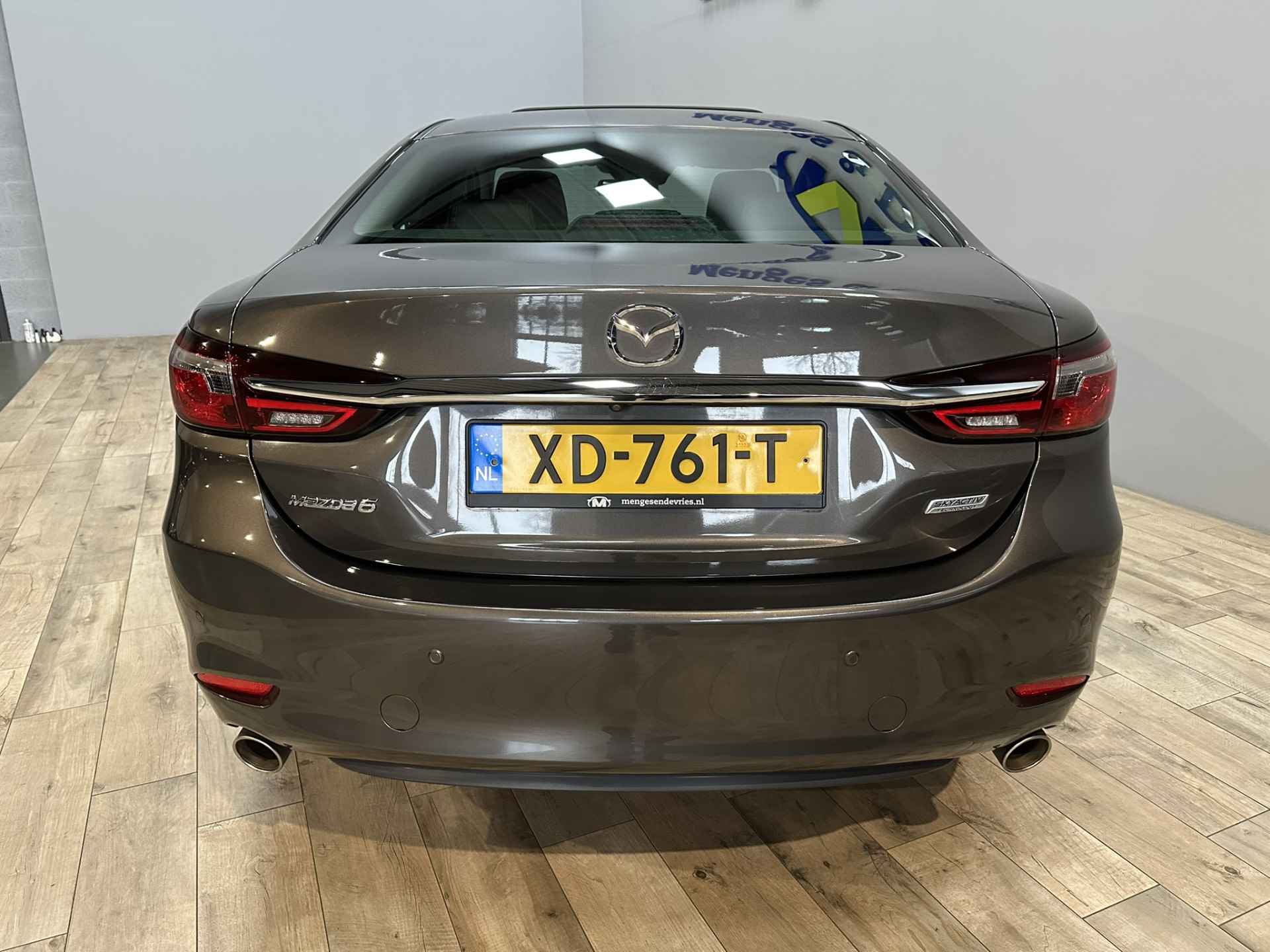 Mazda 6 2.5 SkyActiv-G 194 Luxury Airco ECC | Schuifdak | Leer | Bose | LED | Adaptive Cruise | 360Camera | Stoelkoeling | Head Up | Isofix | NAP | - 4/47