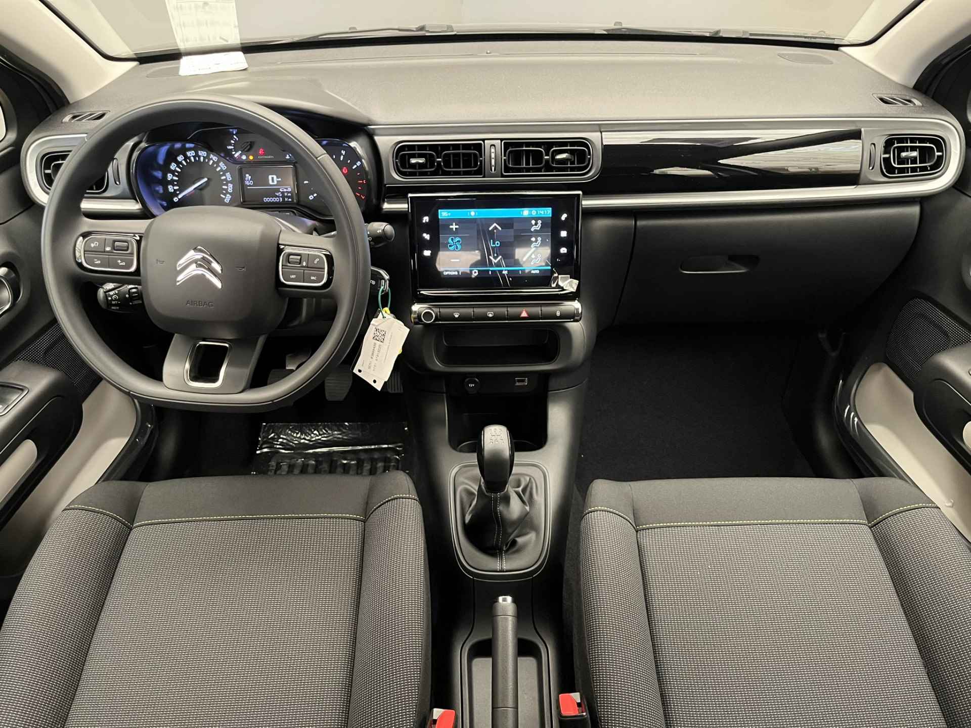 Citroën C3 1.2 82 pk S&S Plus | € 4.154,- Voorraad Voordeel | Navigatie | DAB+ | Parkeersensoren | Cruise | Clima | Led dagrij | Rijstrooksensor | Carplay | Bluetooth | Touchscreen | - 6/26