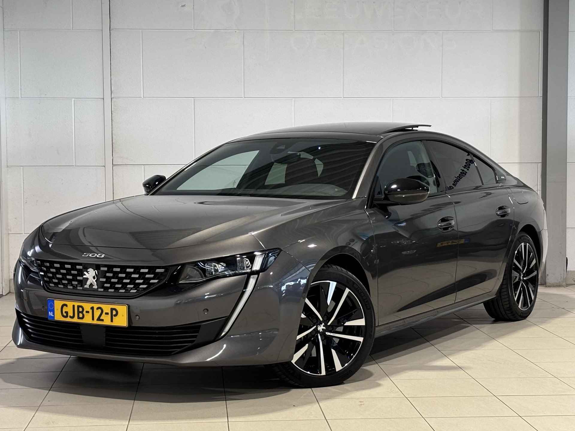 Peugeot 508 Berline GT Pack Business 1.6 PHEV HYbrid 225pk e-EAT8 AUTOMAAT | FULL-OPTIONS! | NAPPA LEDER | SCHUIF/KANTELDAK | TREKHAAK | NIGHTVISION | 360° CAMERA - 3/79