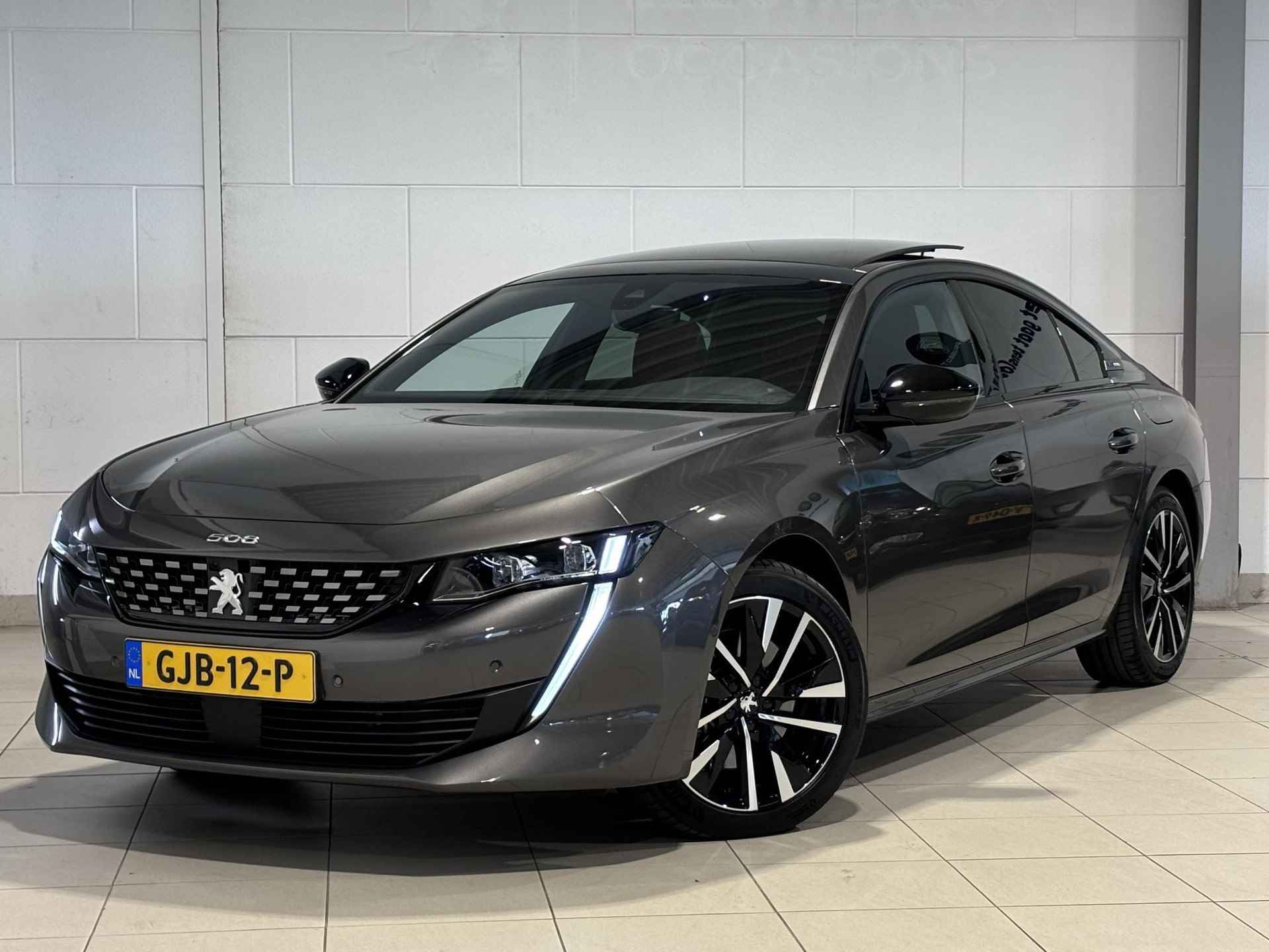 Peugeot 508 Berline GT Pack Business 1.6 PHEV HYbrid 225pk e-EAT8 AUTOMAAT | FULL-OPTIONS! | NAPPA LEDER | SCHUIF/KANTELDAK | TREKHAAK | NIGHTVISION | 360° CAMERA - 4/79