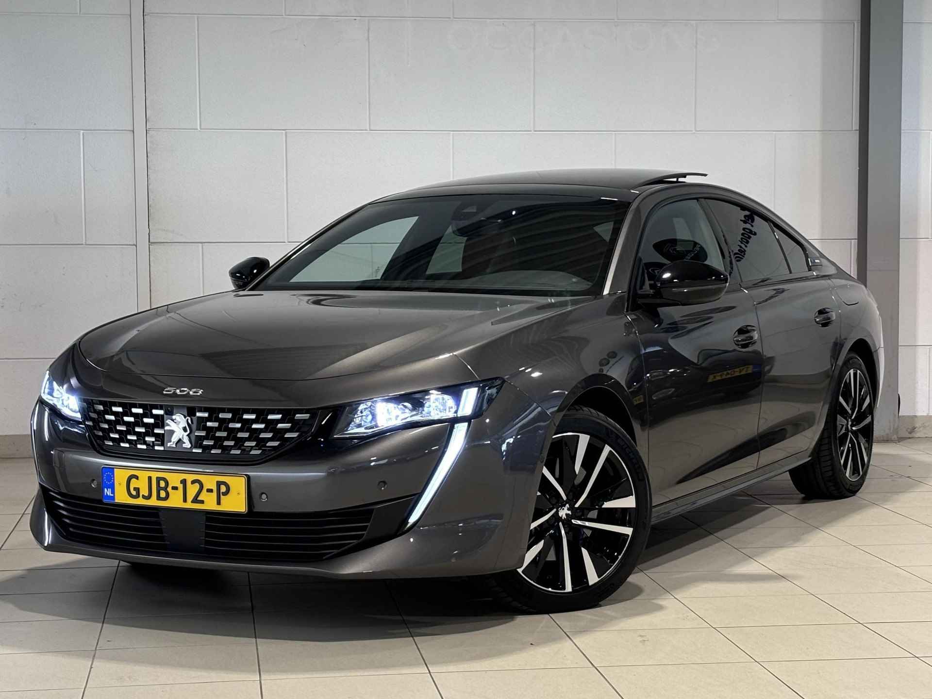 Peugeot 508 Berline GT Pack Business 1.6 PHEV HYbrid 225pk e-EAT8 AUTOMAAT | FULL-OPTIONS! | NAPPA LEDER | SCHUIF/KANTELDAK | TREKHAAK | NIGHTVISION | 360° CAMERA - 5/79