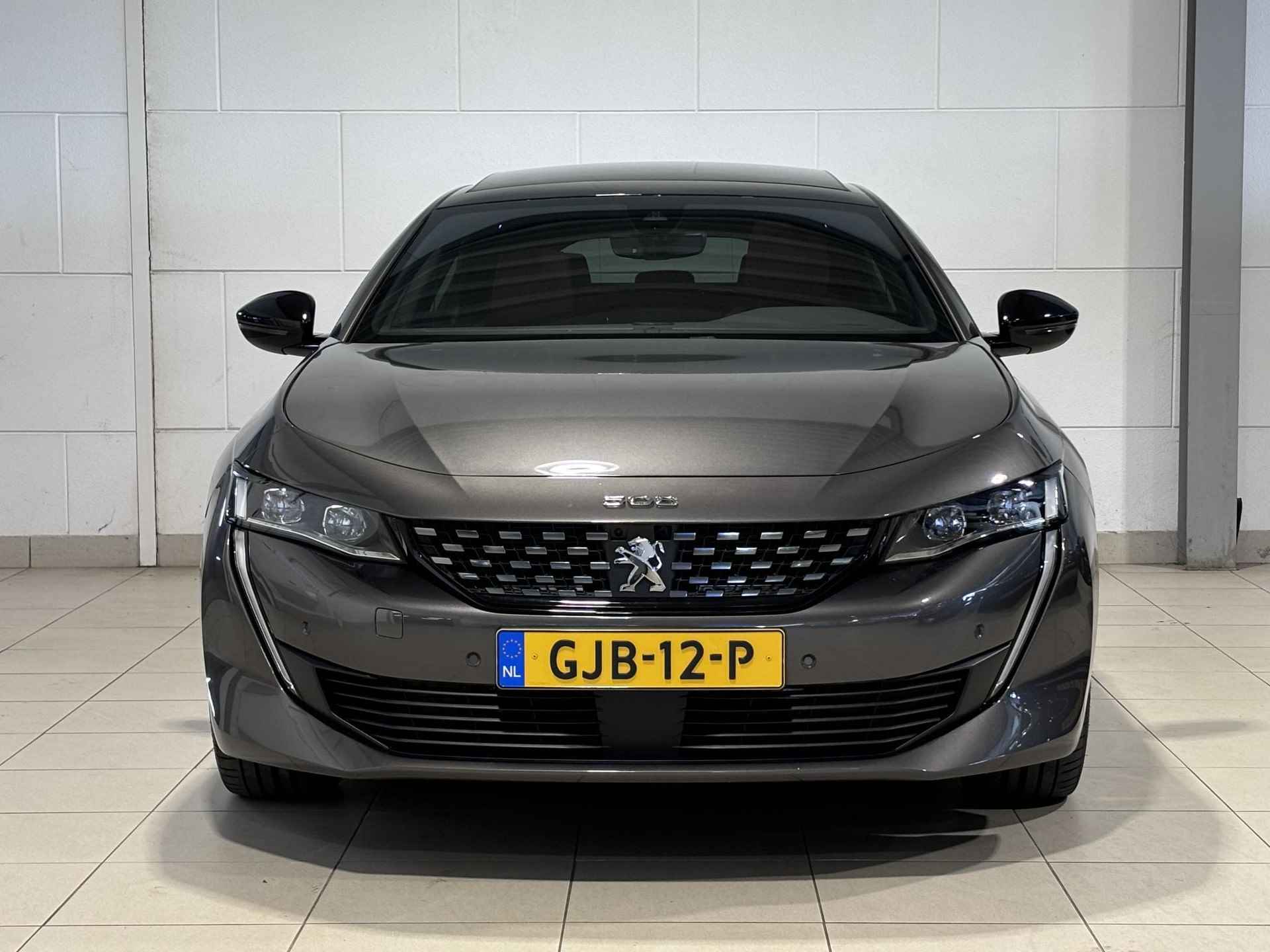 Peugeot 508 Berline GT Pack Business 1.6 PHEV HYbrid 225pk e-EAT8 AUTOMAAT | FULL-OPTIONS! | NAPPA LEDER | SCHUIF/KANTELDAK | TREKHAAK | NIGHTVISION | 360° CAMERA - 7/79