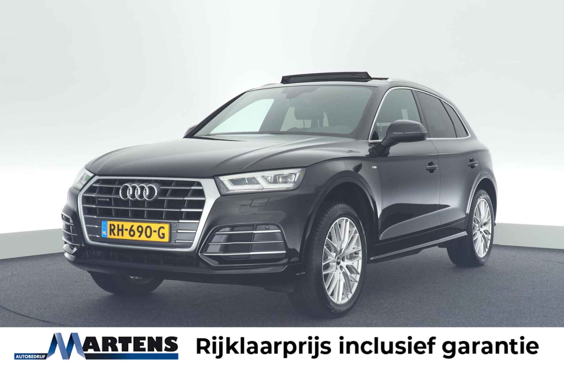 Audi Q5 2.0 TDI 190pk S-Tronic quattro S-Line Trekhaak Stoelverwarming Panoramadak Navigatie