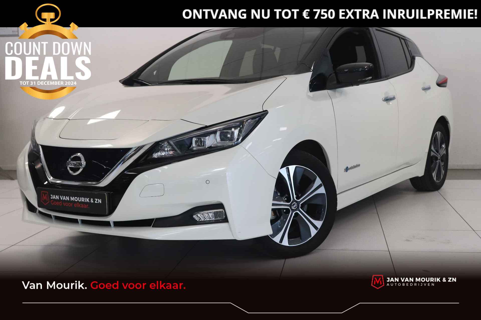 Nissan LEAF 40 kWh Tekna | BOSE Audio | 360° camera | Stoelverwarming | - 1/36