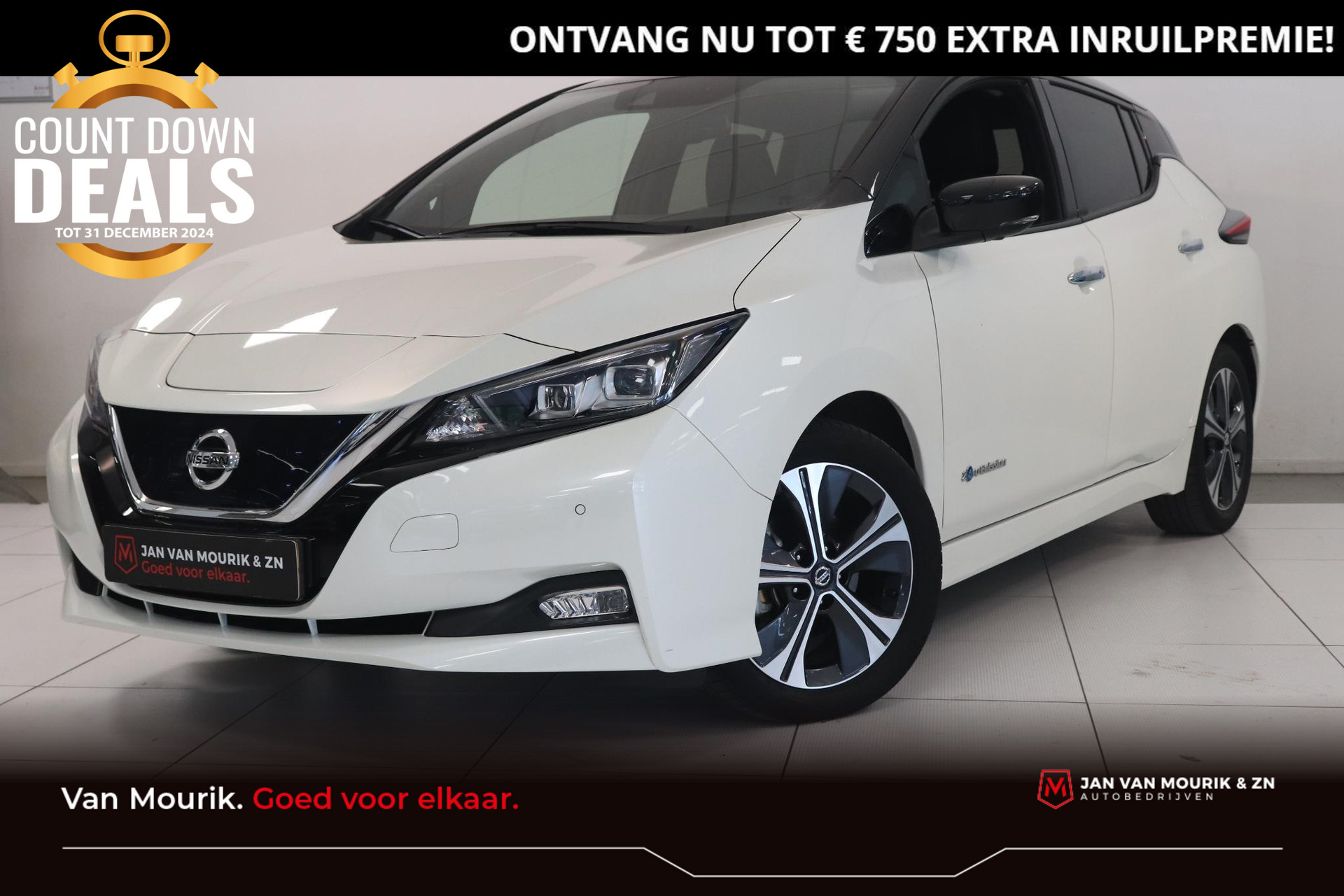 Nissan LEAF 40 kWh Tekna | BOSE Audio | 360° camera | Stoelverwarming |