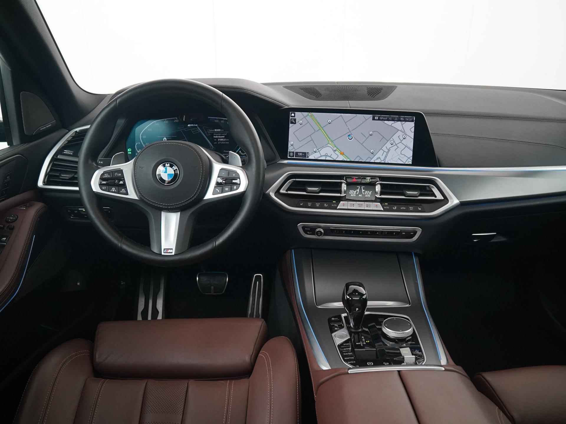 BMW X5 xDrive45e High Executive M-Sport Shadow | Panoramadak | Trekhaak | Harman/Kardon | Laserlight |  Adaptive cruise | Zondag Open! - 5/52