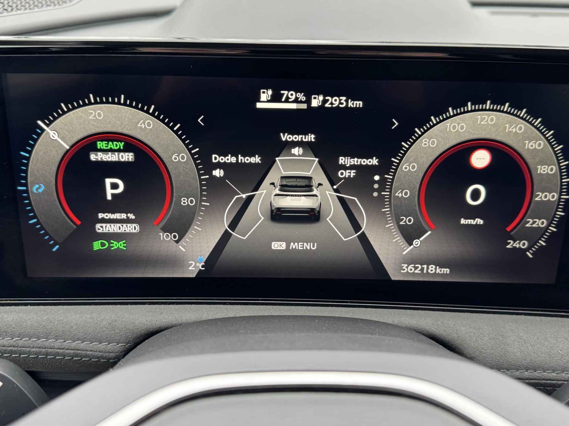 Nissan Ariya Evolve 91 kWh / Stoelverwarming voor en achter / Schuif/kanteldak / Stuurverwarming / Adaptieve cruise control / Stoelgeheugen voorzijde / Elektrische klep - 9/57