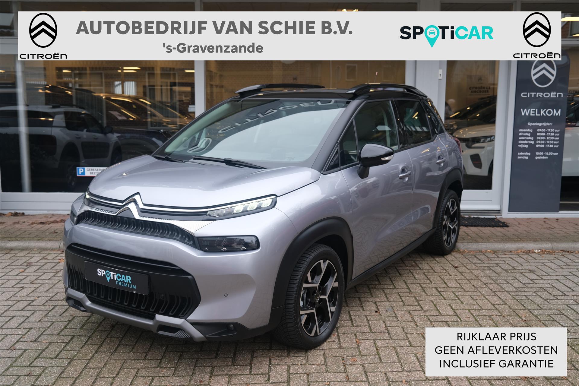 Citroen C3 Aircross PT 130 Automaat Shine Trekhaak | Schuif/Kanteldak | Camera en Sensoren