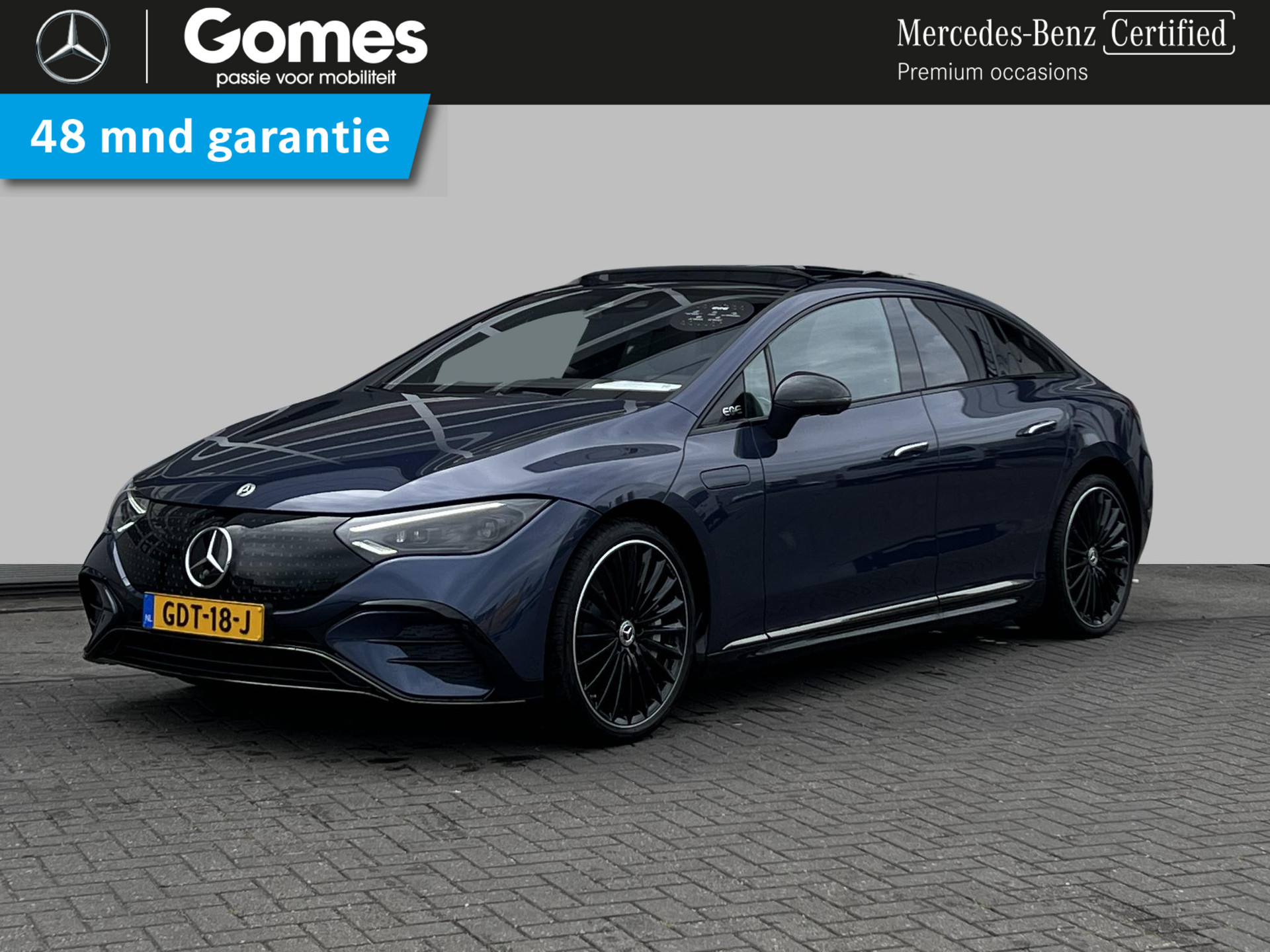 Mercedes-Benz EQE 350 AMG Line | Premium Pakket | Night Pakket | Rijassistentiepakket Plus | Panoramadak | AIRMATIC | DIGITAL LIGHT | Burmester® 3D Surround | 360° Camera | Apple CarPlay | Android Auto | Showmodel