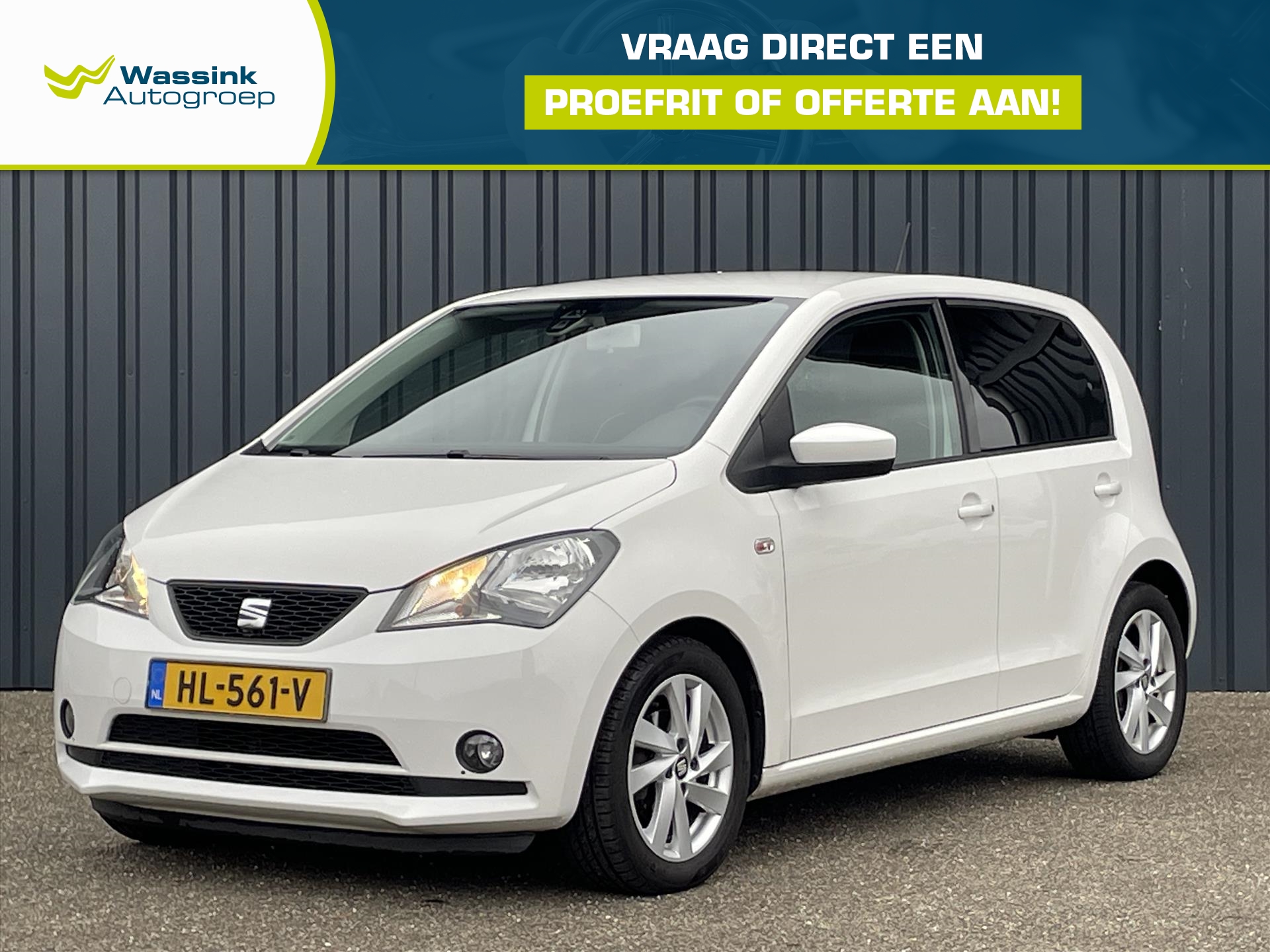 SEAT Mii Sport Connect I 5 deurs I Cruise Controle I Parkeersensoren