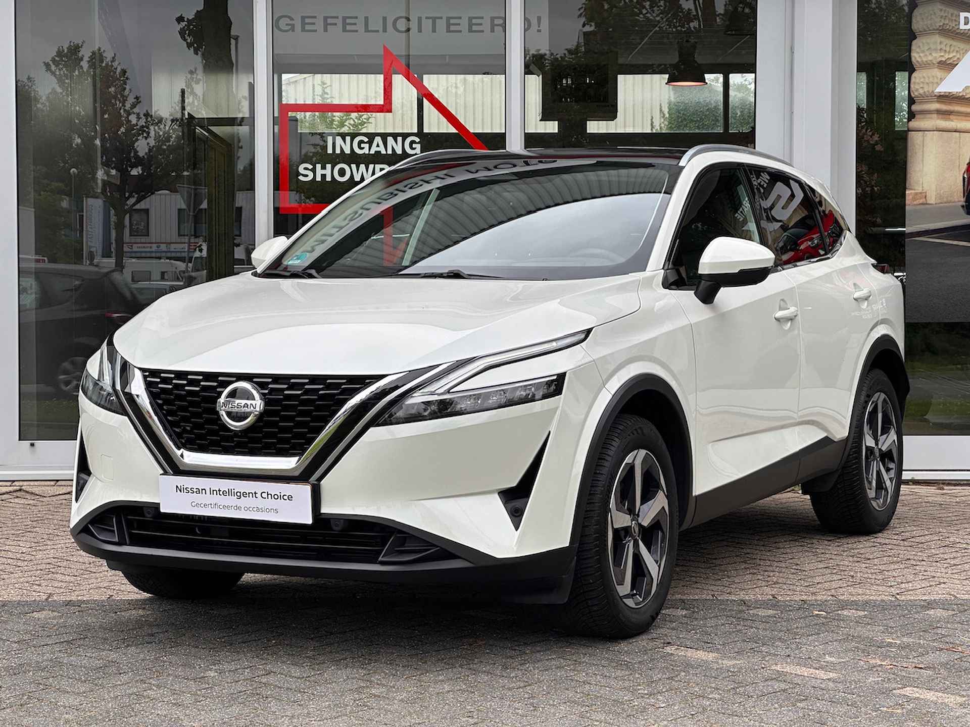 NISSAN Qashqai 1.3 Mild-Hybrid 140pk Premiere Edition | Panoramadak | Head-up | App Connect | All-season | Keyless | ACC - 31/33