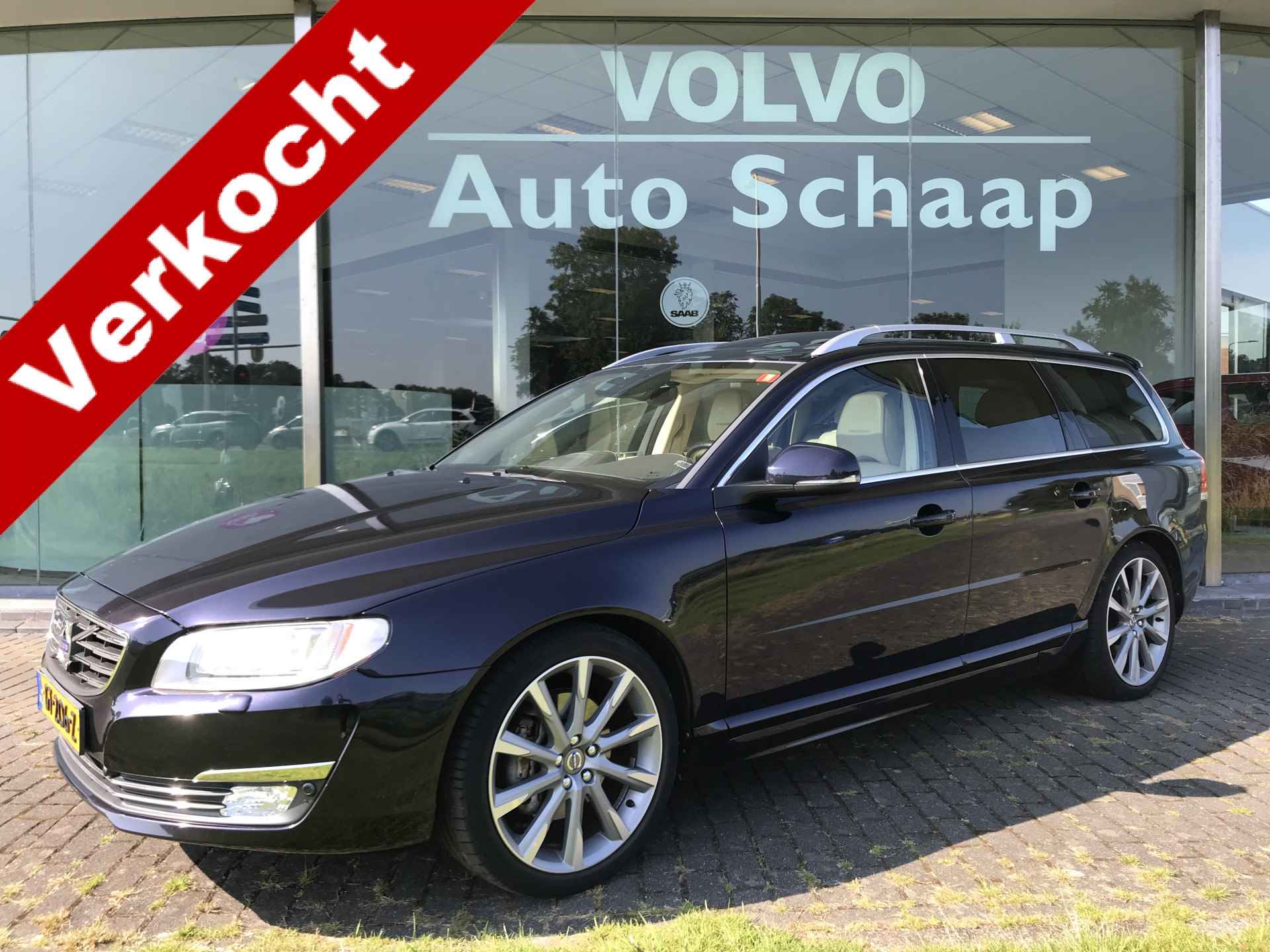 Volvo V70 2.0 T5 Inscription Edition Automaat | Rijklaar incl garantie | Lederen dash Rear seat entertainment Camera voor - 1/12