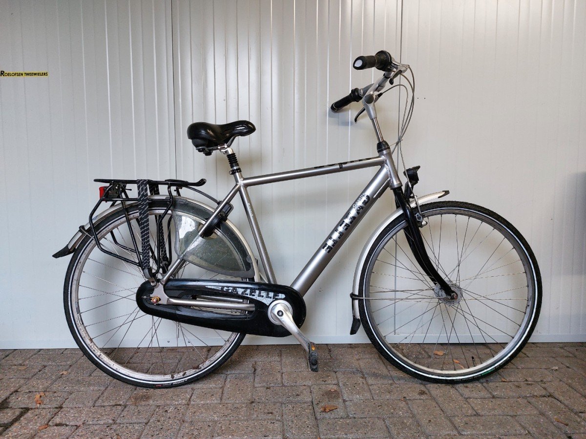 Gazelle Esprit Heren Schaduw Zilver 55cm 2012