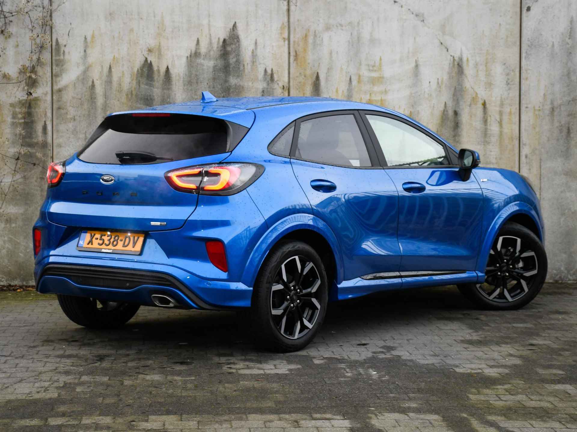 Ford Puma ST-Line X 1.0 EcoBoost Hybrid 125pk 18''LM | KEYLESS | B&O | WINTER PACK | PDC + CAM. | CRUISE.C | DAB - 4/34