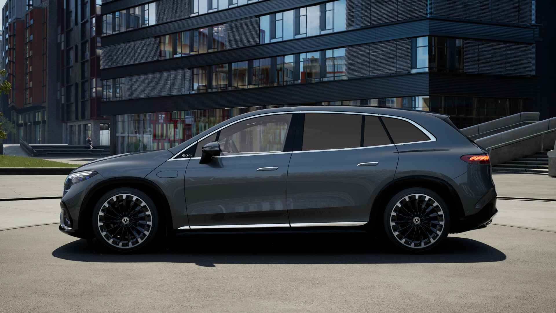 Mercedes-Benz EQS SUV 450 4MATIC AMG Line 108 kWh | Premium pakket | Rijassistentiepakket Plus | 360°-camera | Hyperscreen | Burmester® 3D | Augmented reality | Digital Light | Trekhaak - 15/16