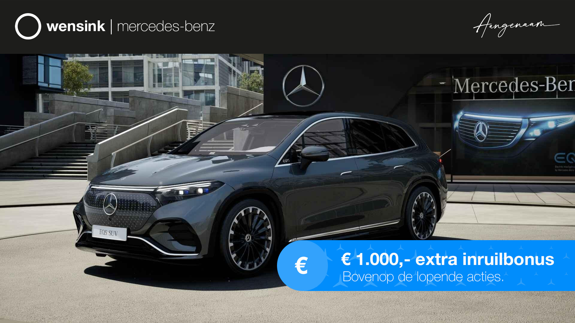 Mercedes-Benz EQS SUV 450 4MATIC AMG Line 108 kWh | Premium pakket | Rijassistentiepakket Plus | 360°-camera | Hyperscreen | Burmester® 3D | Augmented reality | Digital Light | Trekhaak