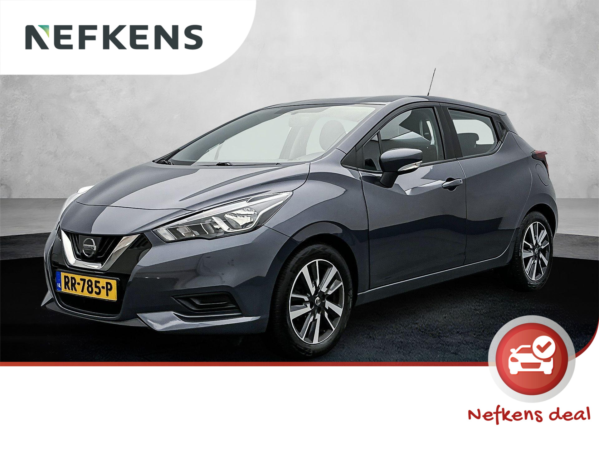 Nissan Micra Acenta 73 pk | Navigatie | Achteruitrijcamera | Parkeersensoren Achter | LED Dagrijverlichting | Bluetooth | Airco | Cruise Control | Centrale Deurvergrendeling met Afstandsbediening | Apple Carplay/Android Auto |