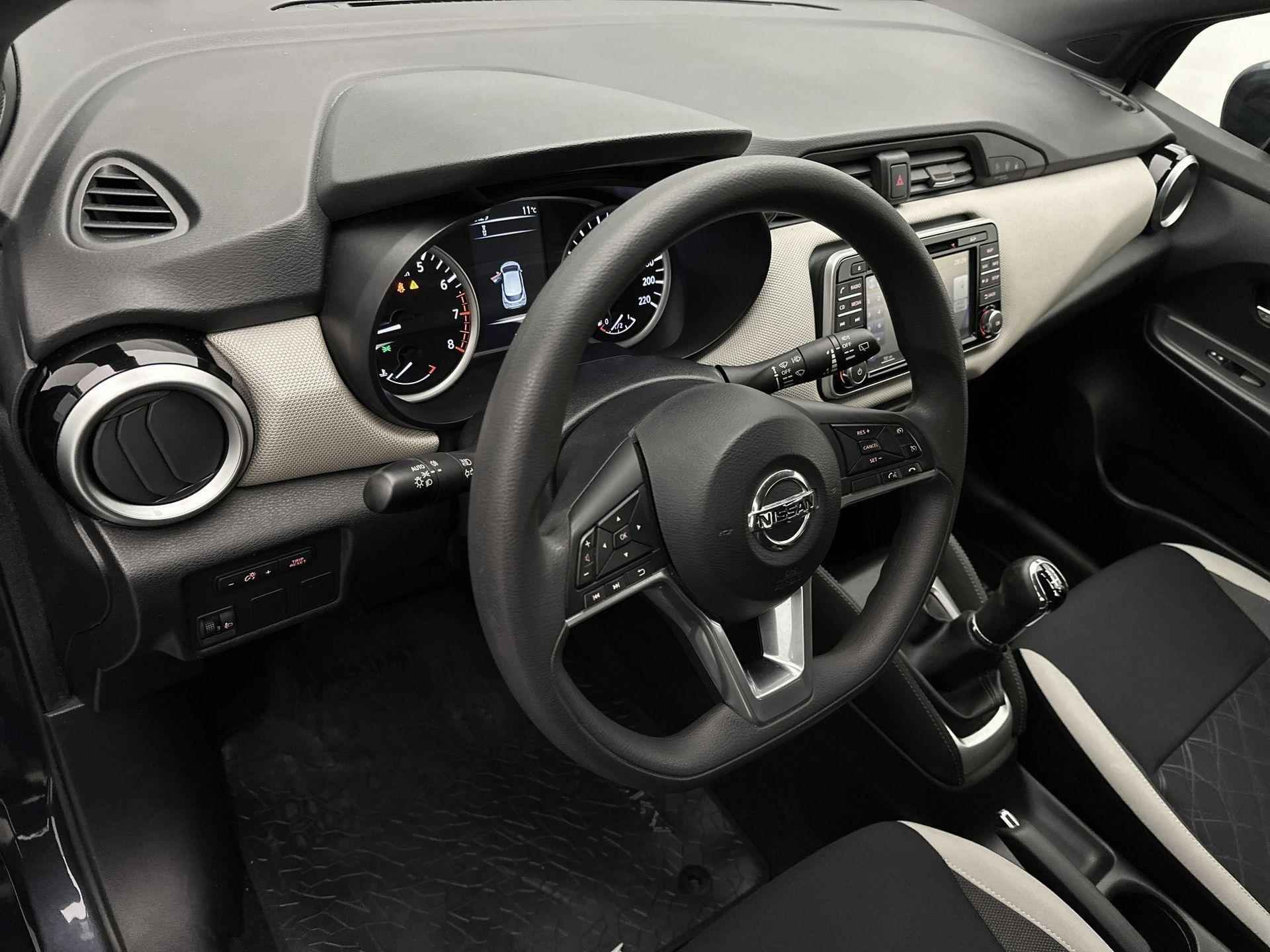 Nissan Micra Acenta 73 pk | Navigatie | Achteruitrijcamera | Parkeersensoren Achter | LED Dagrijverlichting | Bluetooth | Airco | Cruise Control | Centrale Deurvergrendeling met Afstandsbediening | Apple Carplay/Android Auto | - 11/37