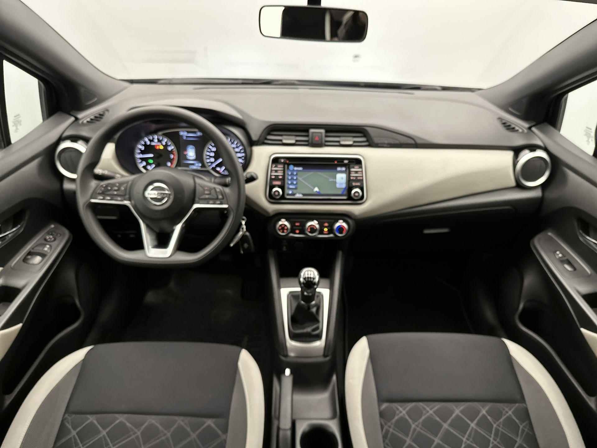 Nissan Micra Acenta 73 pk | Navigatie | Achteruitrijcamera | Parkeersensoren Achter | LED Dagrijverlichting | Bluetooth | Airco | Cruise Control | Centrale Deurvergrendeling met Afstandsbediening | Apple Carplay/Android Auto | - 12/37