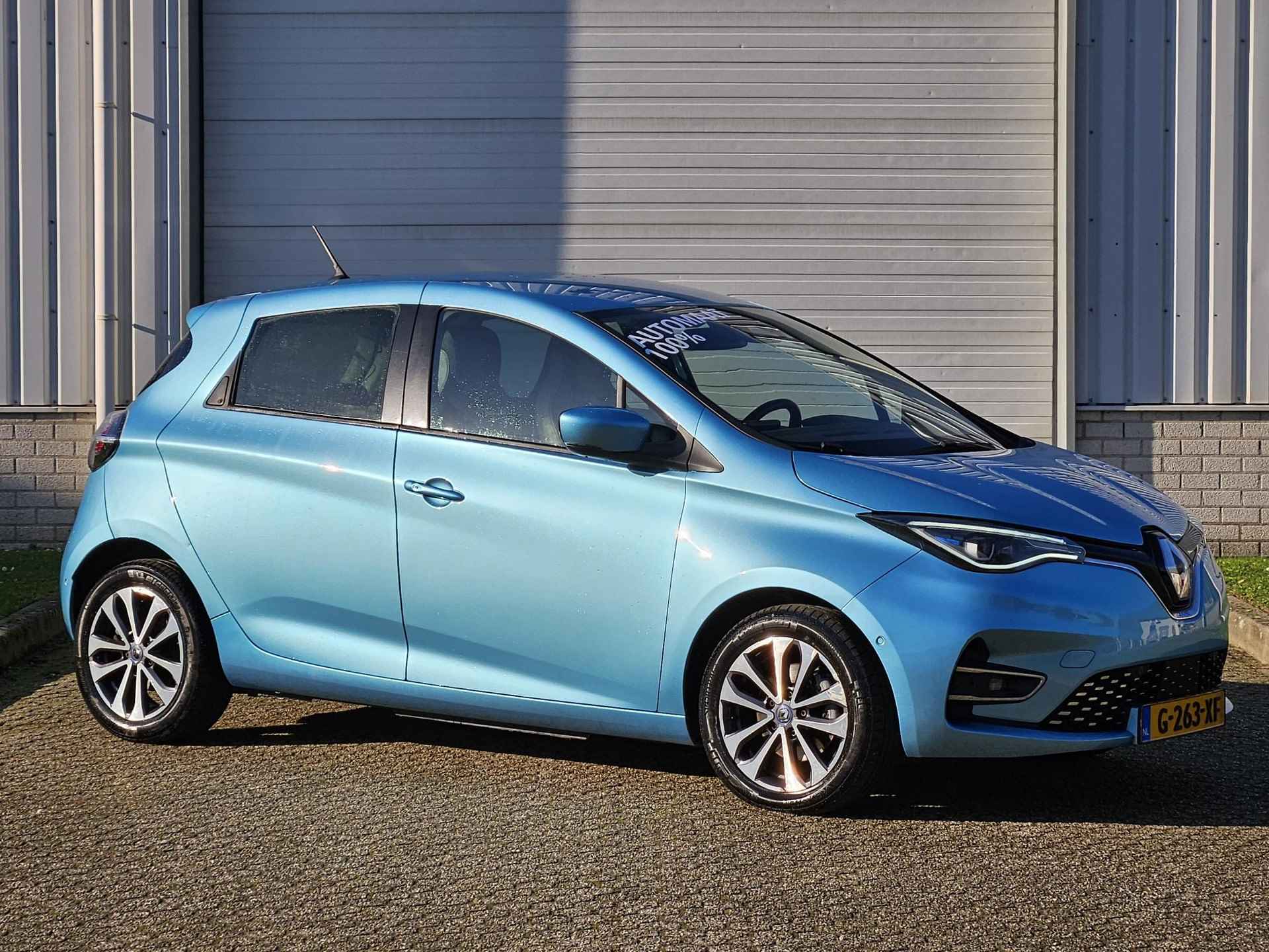 Renault ZOE R135 Intens Business 52 kWh / Koop Accu / CCS SnelLaden + 3 Fase Laden / Achteruitrijcamera / Stoel & Stuurverwarming / Navigatie / Apple Carplay & Android Auto / - 21/44