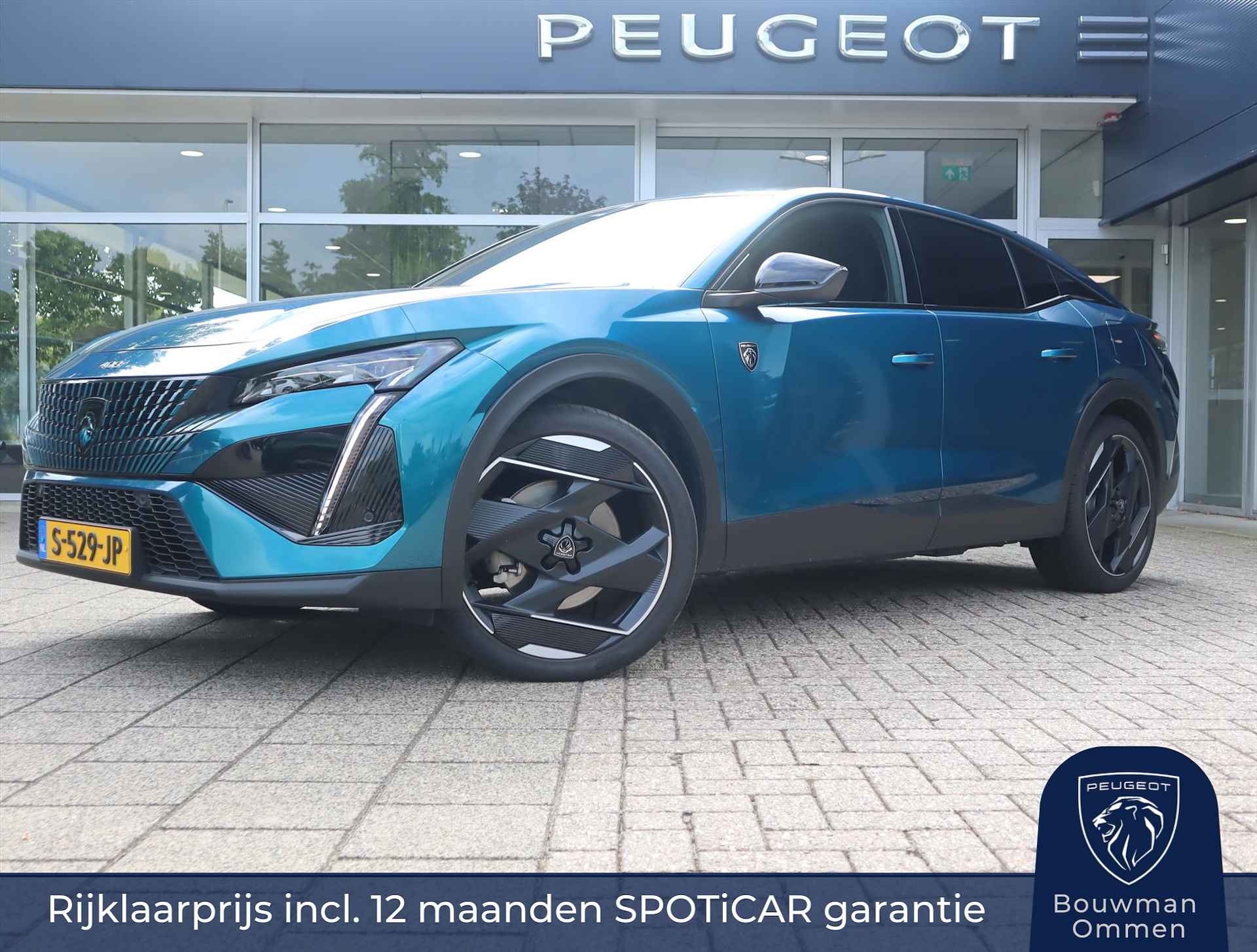 PEUGEOT 408 GT First Edition Plug-In Hybrid 225PK e-EAT8 automaat, Rijklaarprijs, Elektrisch verstelbare stoelen met Alcantaraleder 20" Lichtmetalen velgen