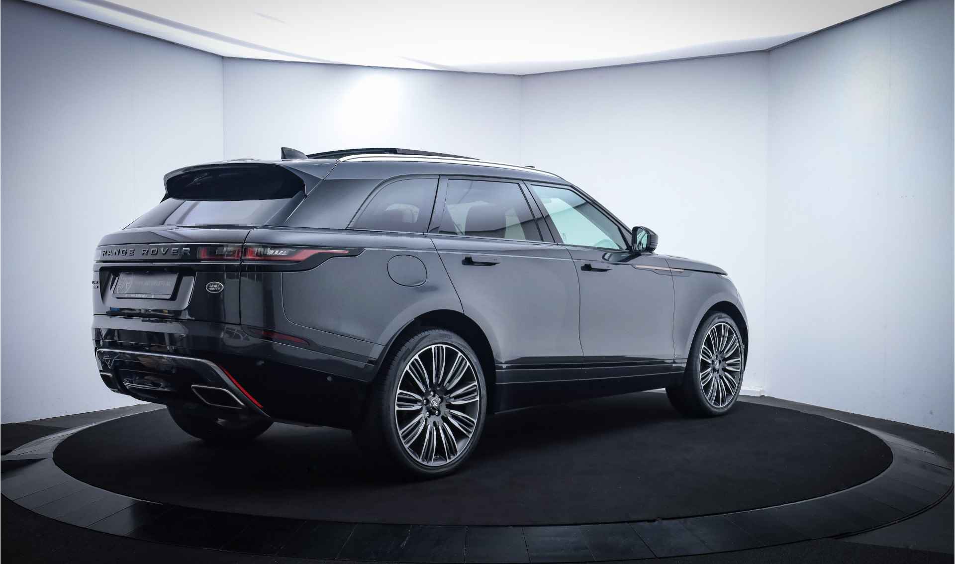 Land Rover Range Rover Velar 3.0V6 P400 R-Dyn. HSE 1e eig. PANO/MERIDIAN/360 CAM/MEMORY/ACC/NAVI/CARPLAY/STOELVERW+VENT./BLINDSPOT/ELEK TREKHAAK/LMV 22'' - 5/34