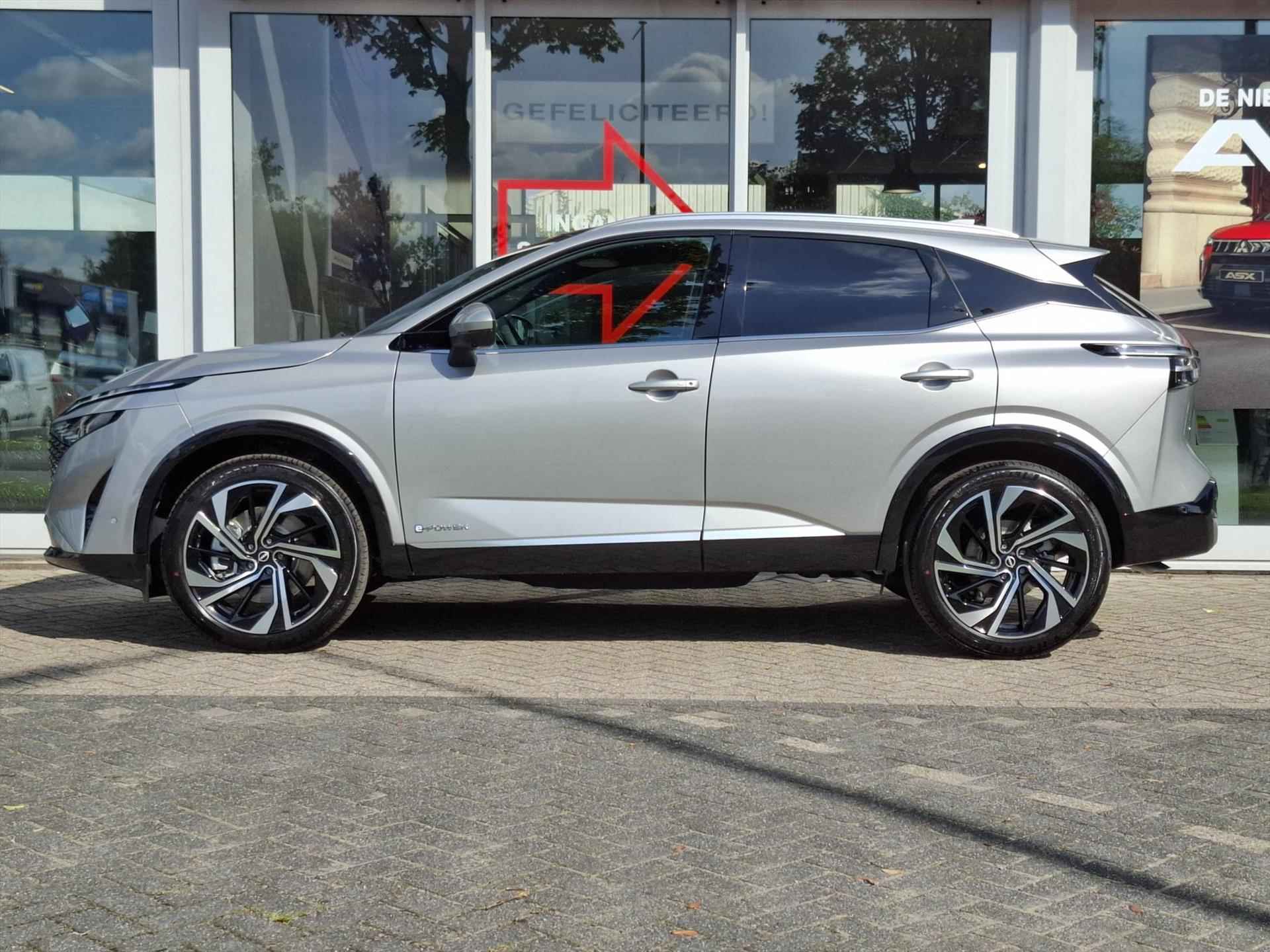 Nissan Qashqai E-power 190pk Tekna Plus | NIEUW | Leder | Head-Up | Adaptive cruise | 20inch | Bose sound | Navigatie | App connect - 3/40