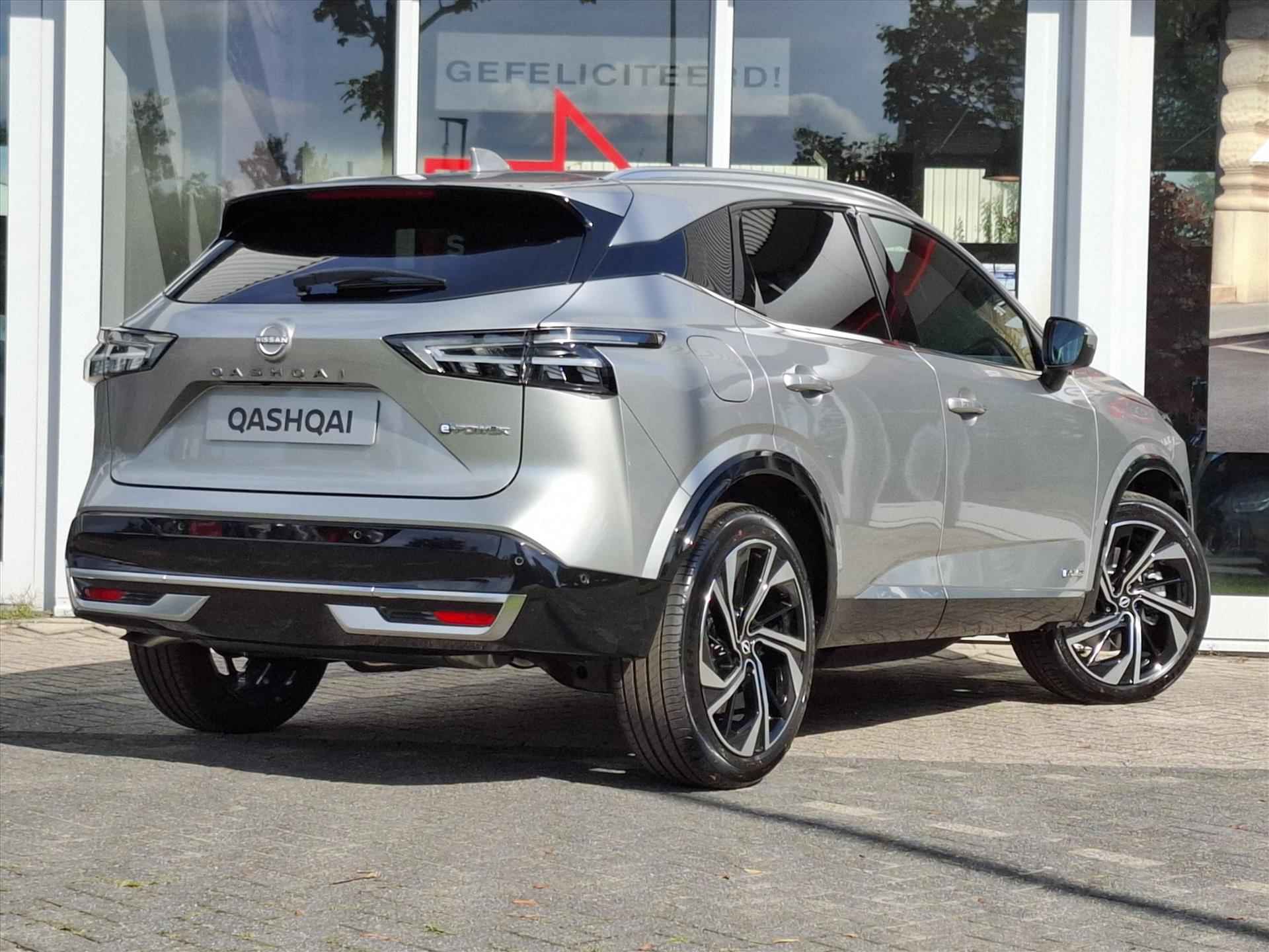 Nissan Qashqai E-power 190pk Tekna Plus | NIEUW | Leder | Head-Up | Adaptive cruise | 20inch | Bose sound | Navigatie | App connect - 4/40