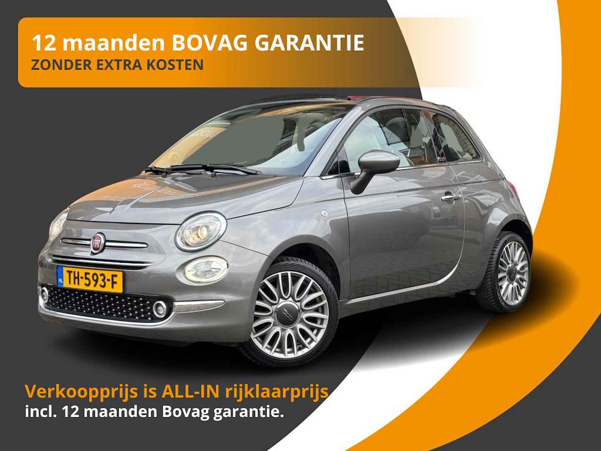 Fiat 500C BOVAG 40-Puntencheck