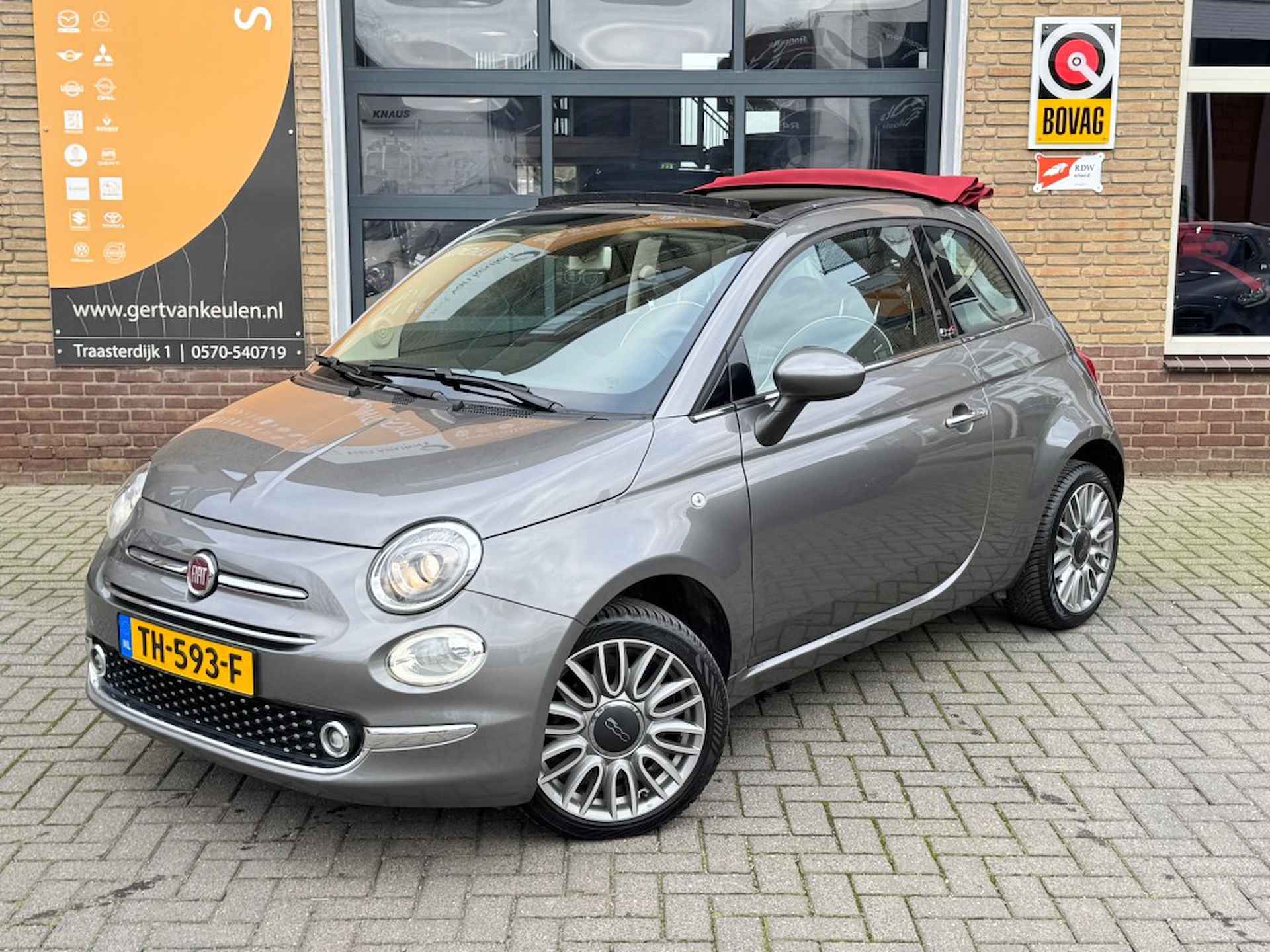 FIAT 500c CABRIO TWINAIR TURBO LOUNGE NAVI/CRUISE/LED/52.000 KM/NL-AUTO - 4/39