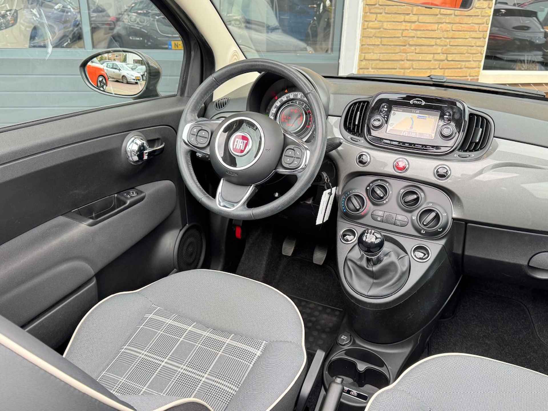 FIAT 500c CABRIO TWINAIR TURBO LOUNGE NAVI/CRUISE/LED/52.000 KM/NL-AUTO - 5/39