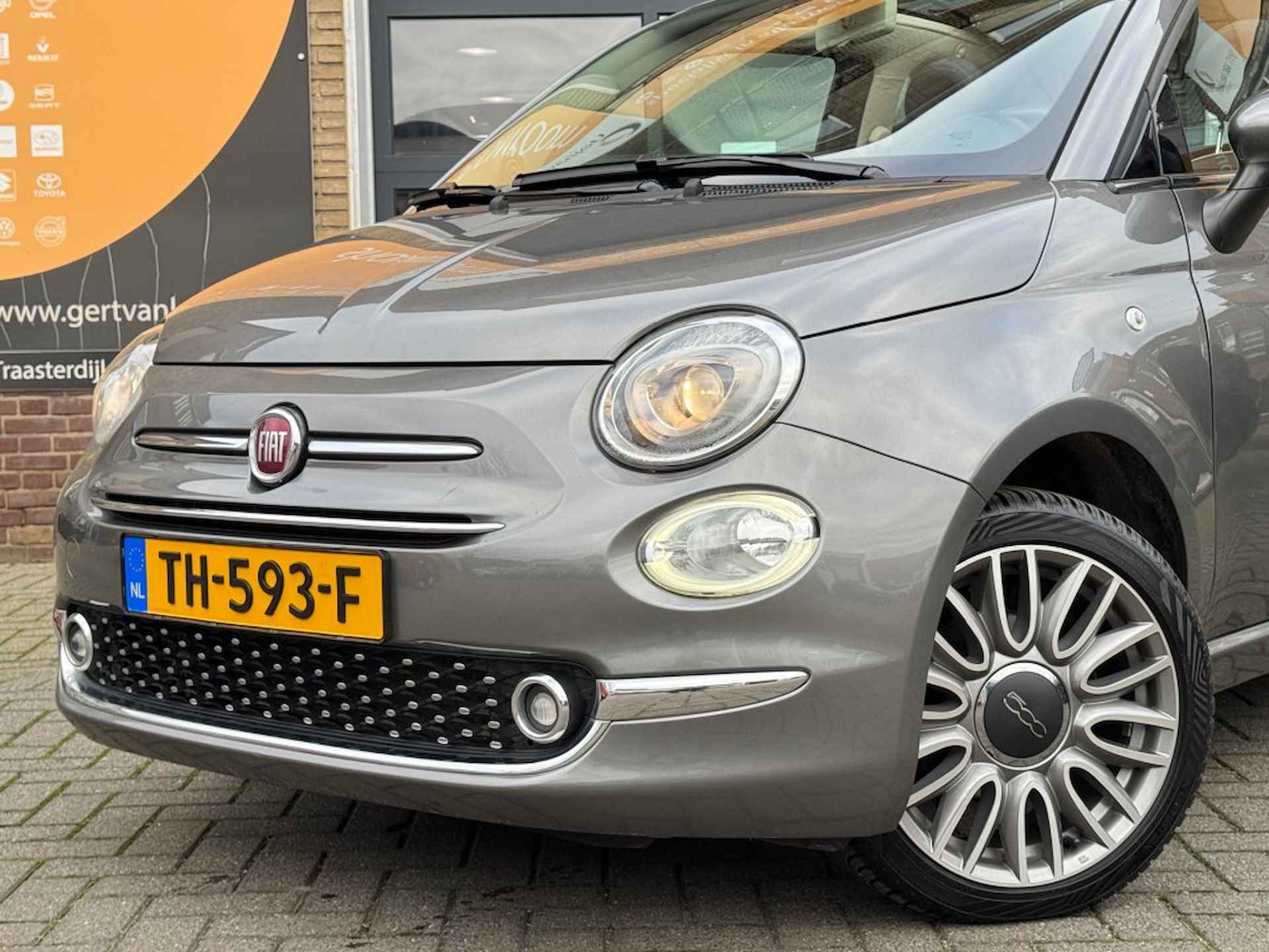 FIAT 500c CABRIO TWINAIR TURBO LOUNGE NAVI/CRUISE/LED/52.000 KM/NL-AUTO - 11/39