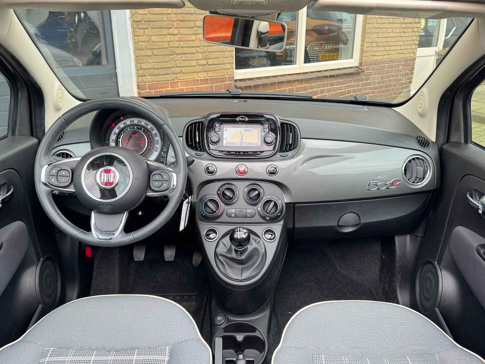 FIAT 500c CABRIO TWINAIR TURBO LOUNGE NAVI/CRUISE/LED/52.000 KM/NL-AUTO - 17/39