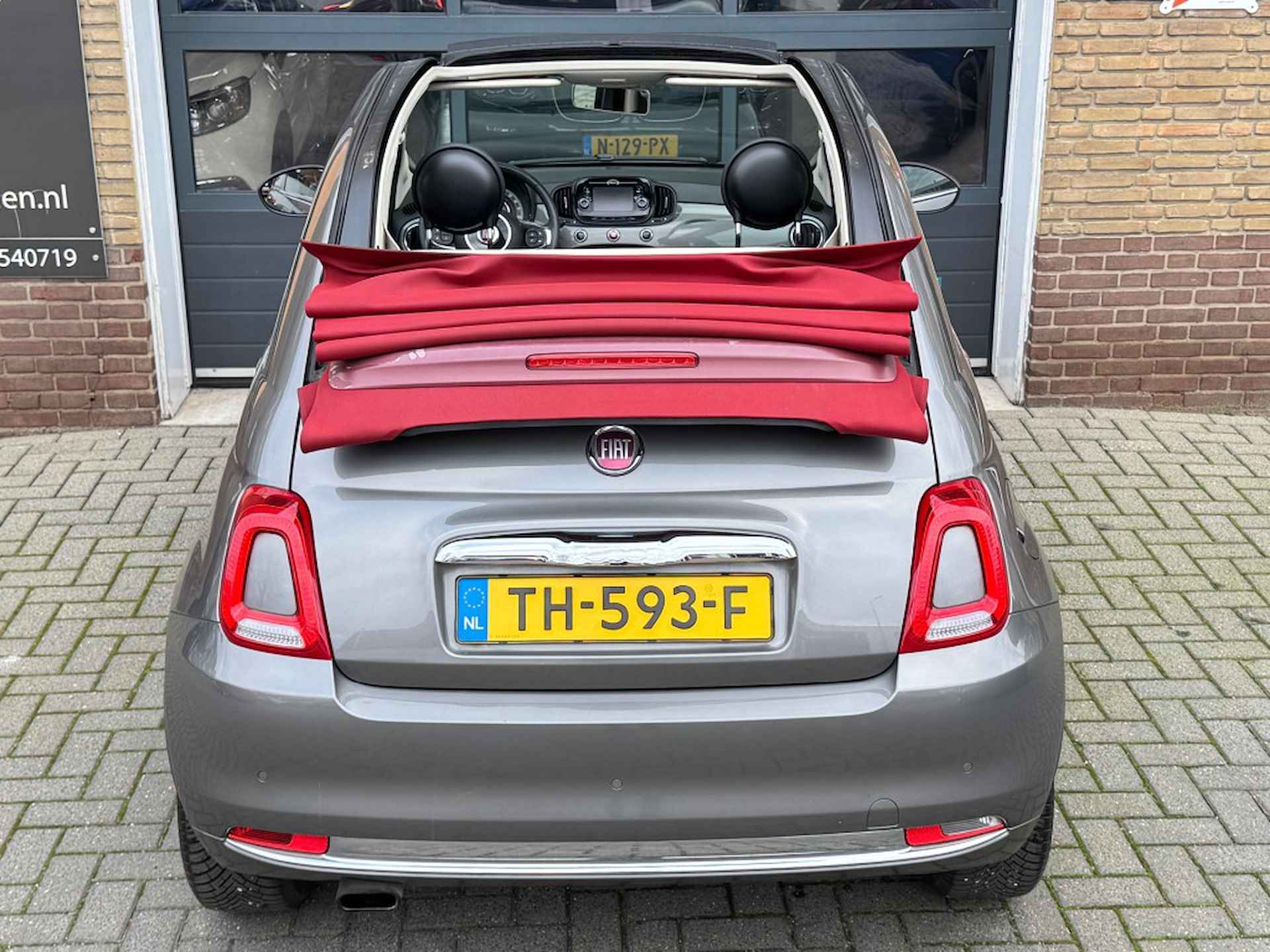 FIAT 500c CABRIO TWINAIR TURBO LOUNGE NAVI/CRUISE/LED/52.000 KM/NL-AUTO - 19/39