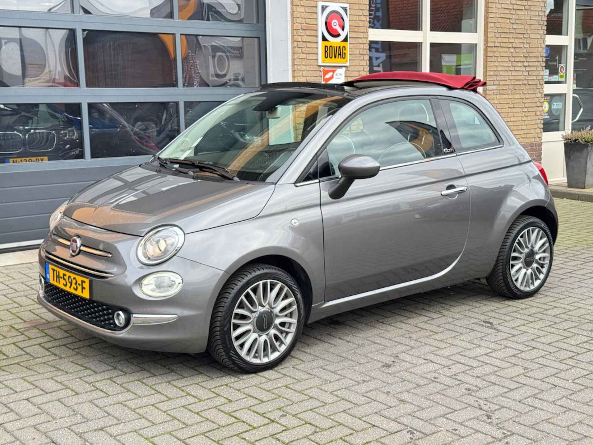 FIAT 500c CABRIO TWINAIR TURBO LOUNGE NAVI/CRUISE/LED/52.000 KM/NL-AUTO - 26/39