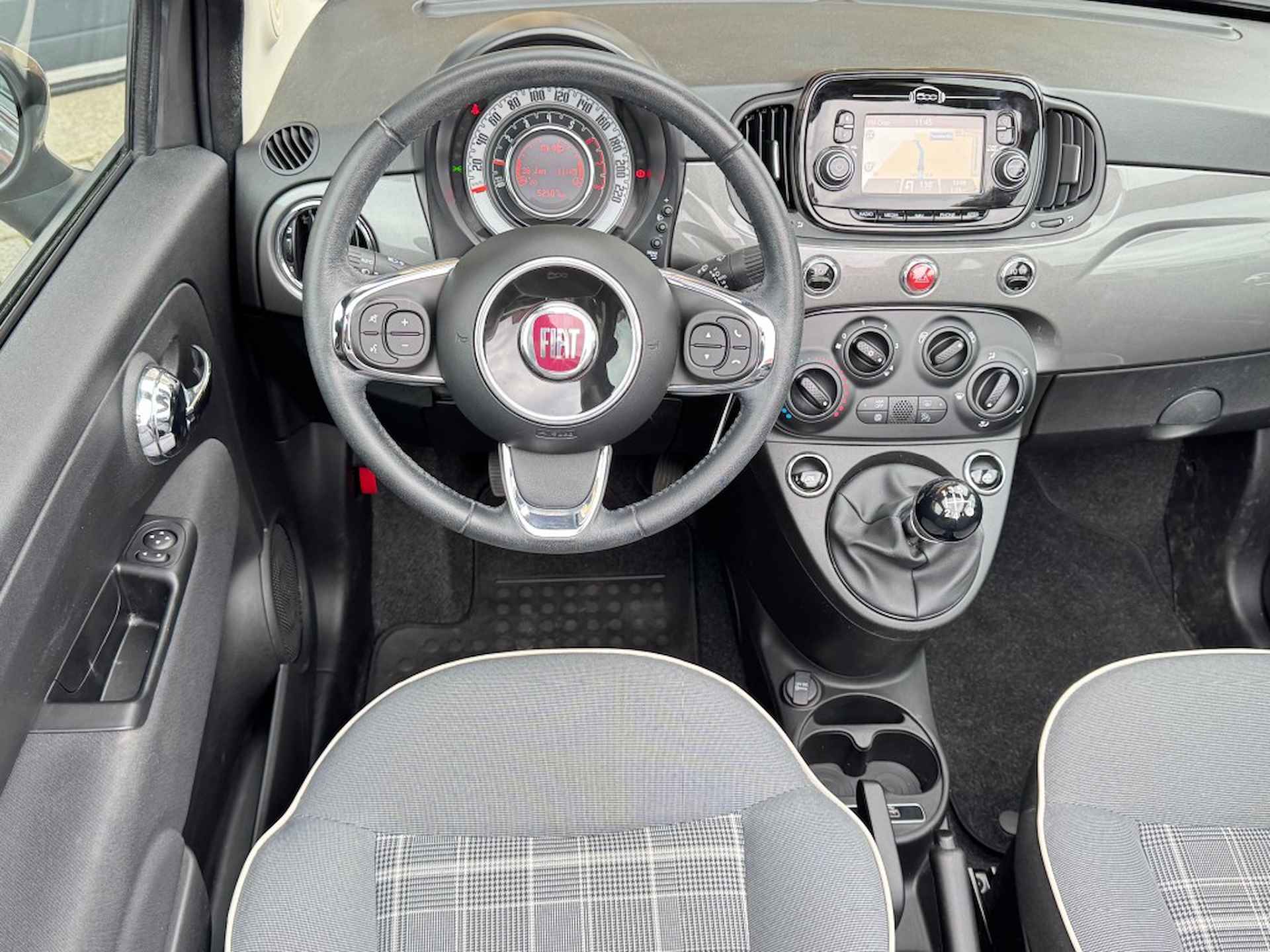 FIAT 500c CABRIO TWINAIR TURBO LOUNGE NAVI/CRUISE/LED/52.000 KM/NL-AUTO - 28/39