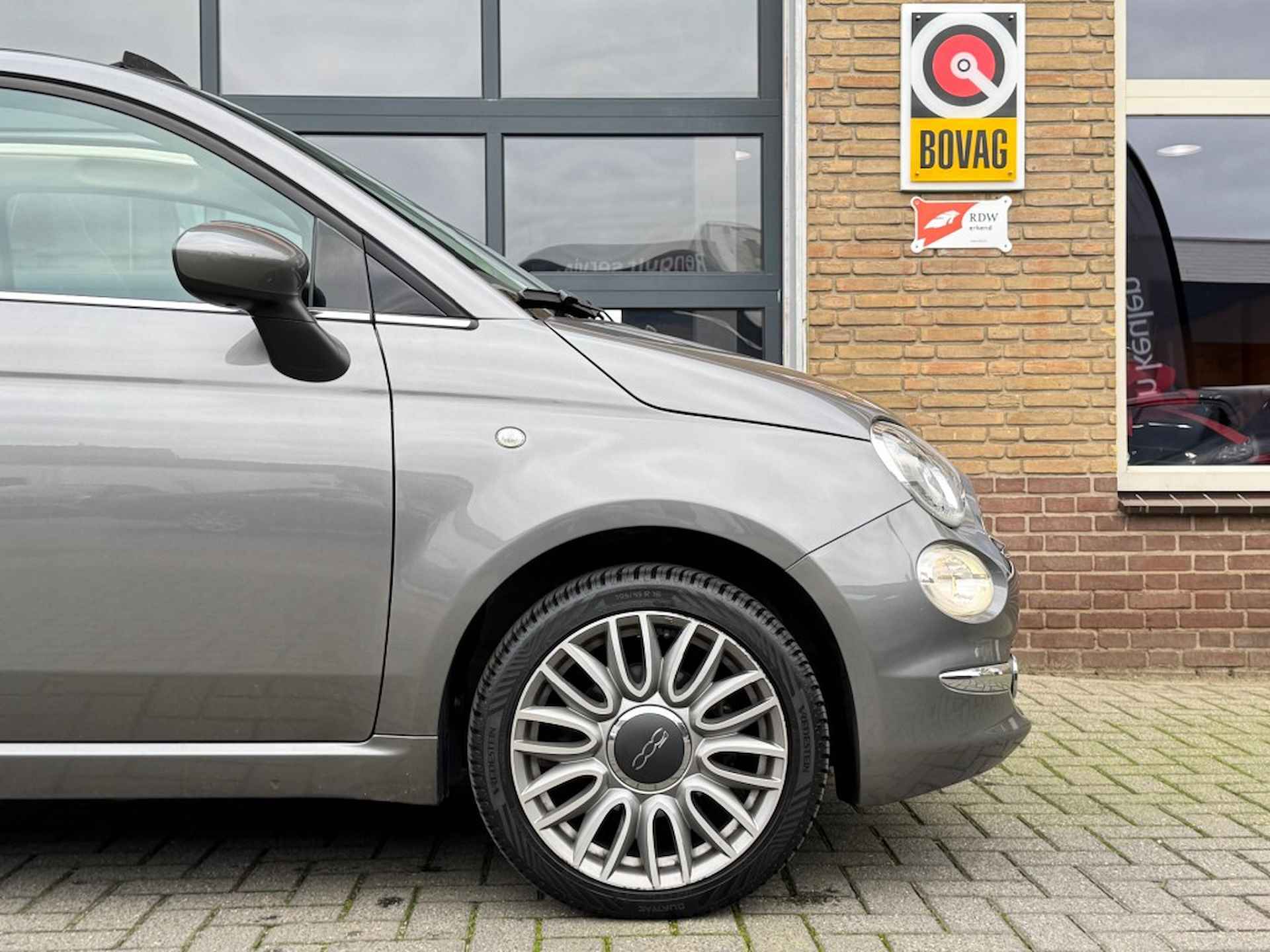 FIAT 500c CABRIO TWINAIR TURBO LOUNGE NAVI/CRUISE/LED/52.000 KM/NL-AUTO - 34/39