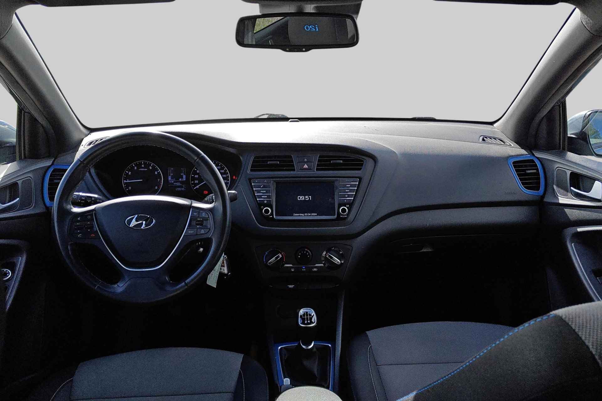 Hyundai i20 1.0 T-GDI Go! 2016 | navigatie | airco | lichtmetalen velgen - 11/23